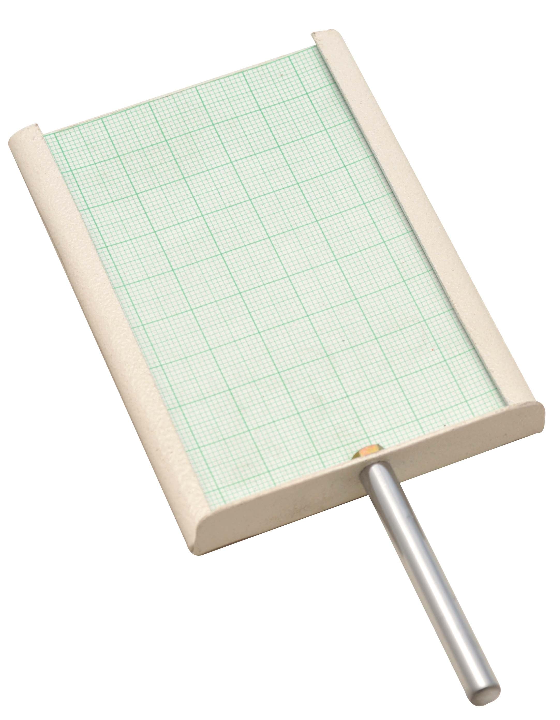 Receiving Screen for Optical Bench, 100 x 75mm, with Graph Paper