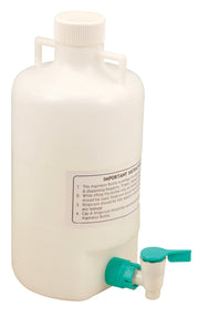 Polypropylene Aspirator Bottle with Leak-Proof Spigot