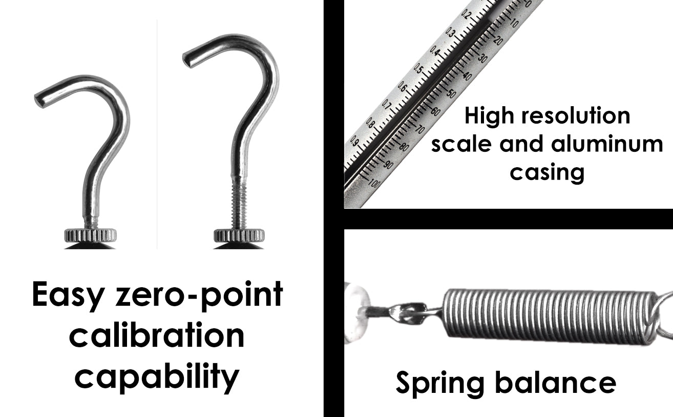 7-Piece Aluminum Economy Dynamometer Set with Color Coding