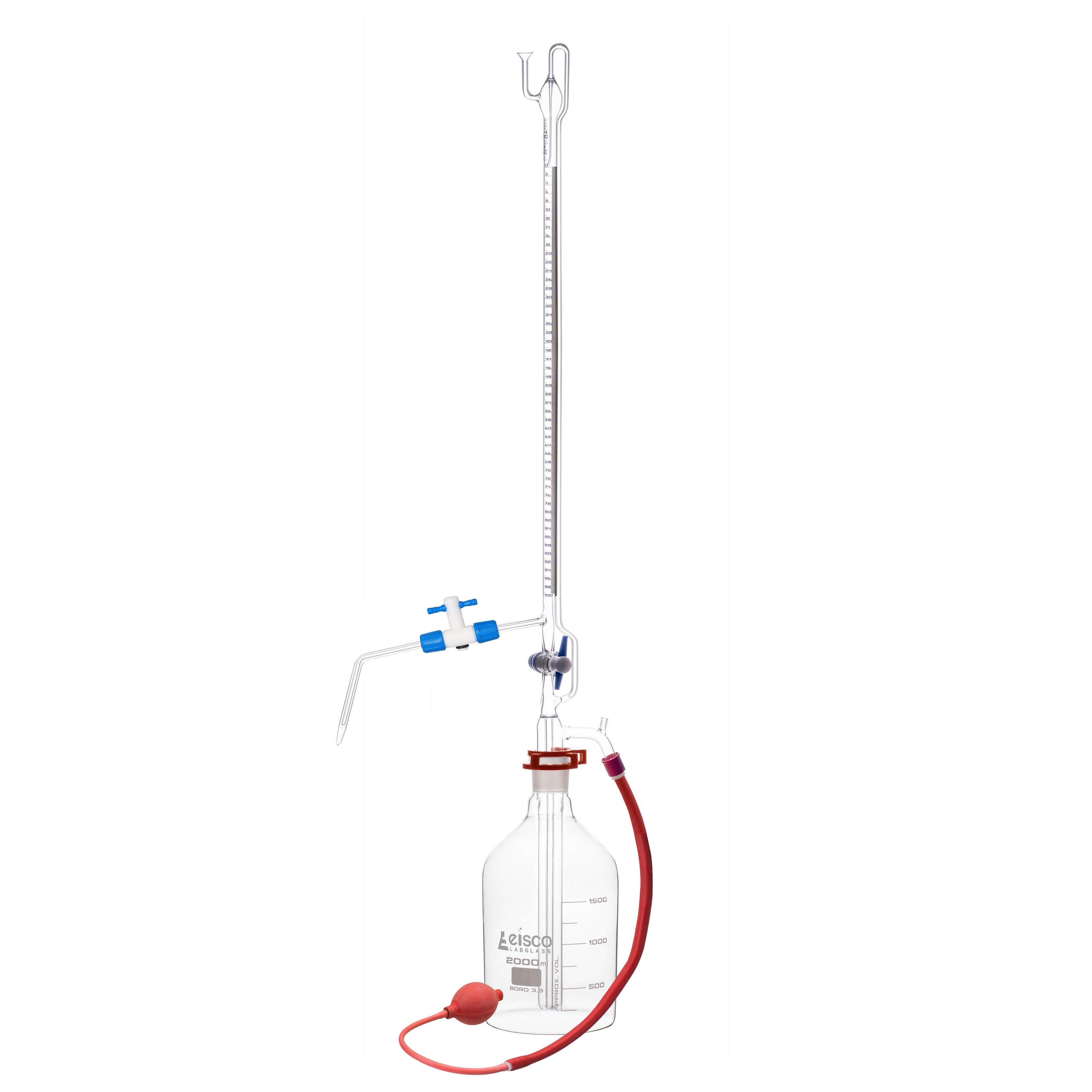 Class B Automatic Zero Schellbach Borosilicate Glass Burette