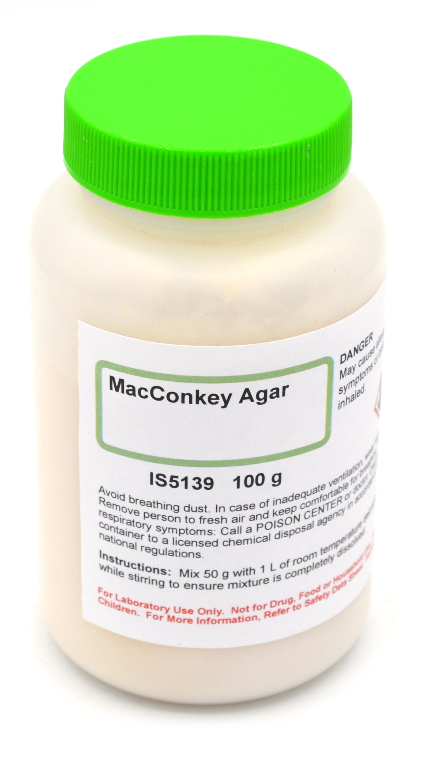 MacConkey Agar for Microbiology Experiments, 100g