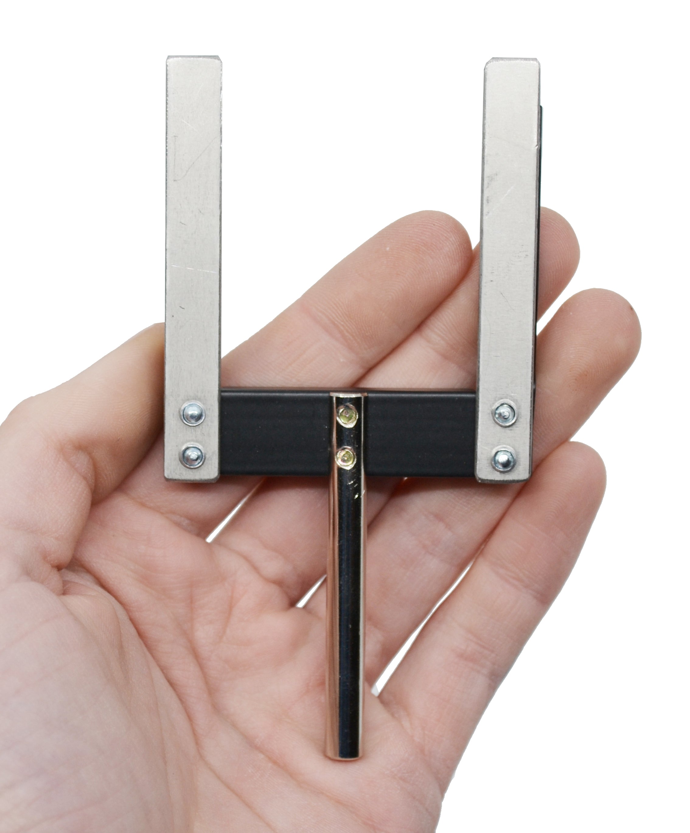 Holder for Diffraction Objects and Slides with Spring Clips