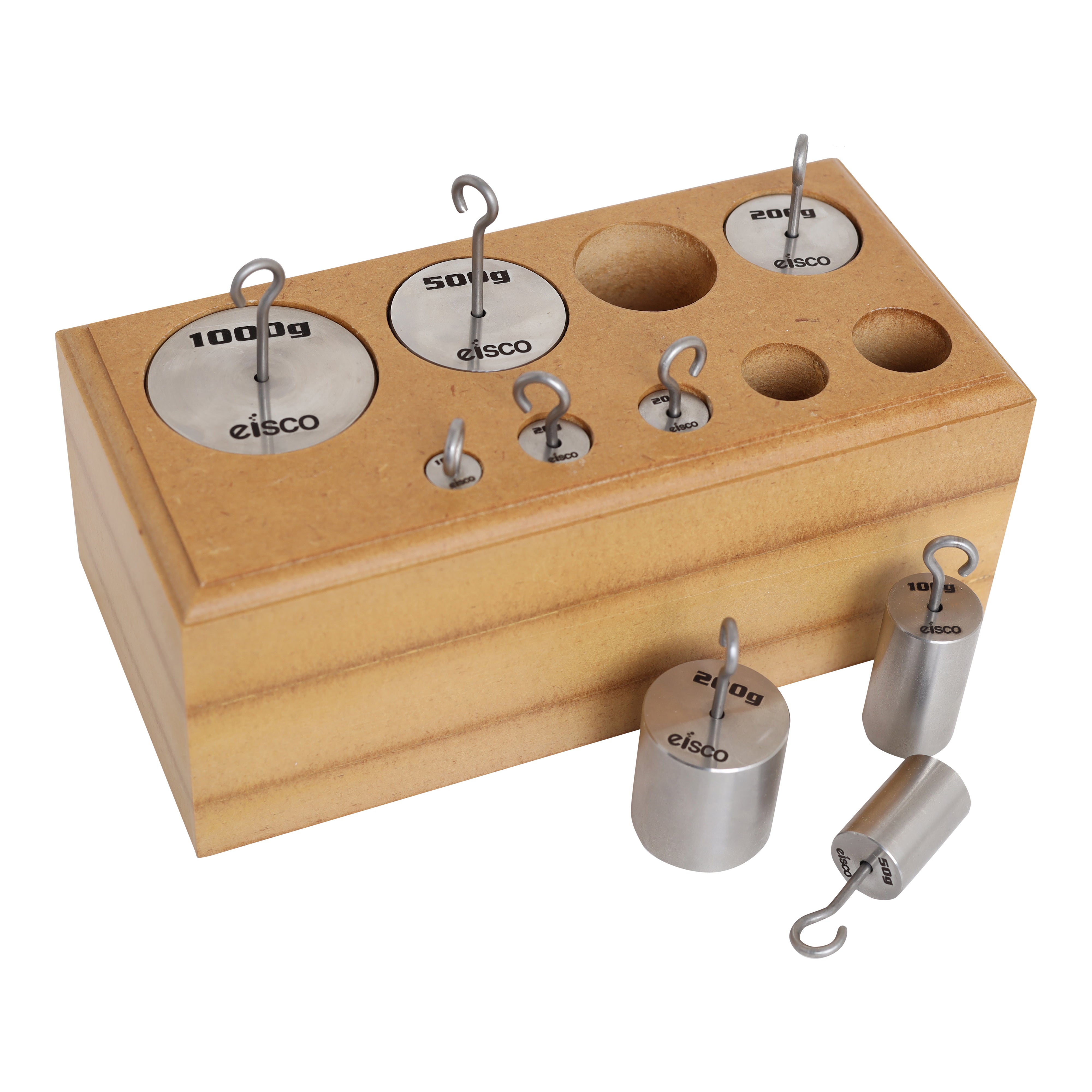 1000g Stainless Steel Hooked Weight Set