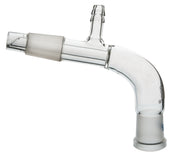 Bend Receiver Adapter, 19/26 Socket and Cone, Borosilicate Glass