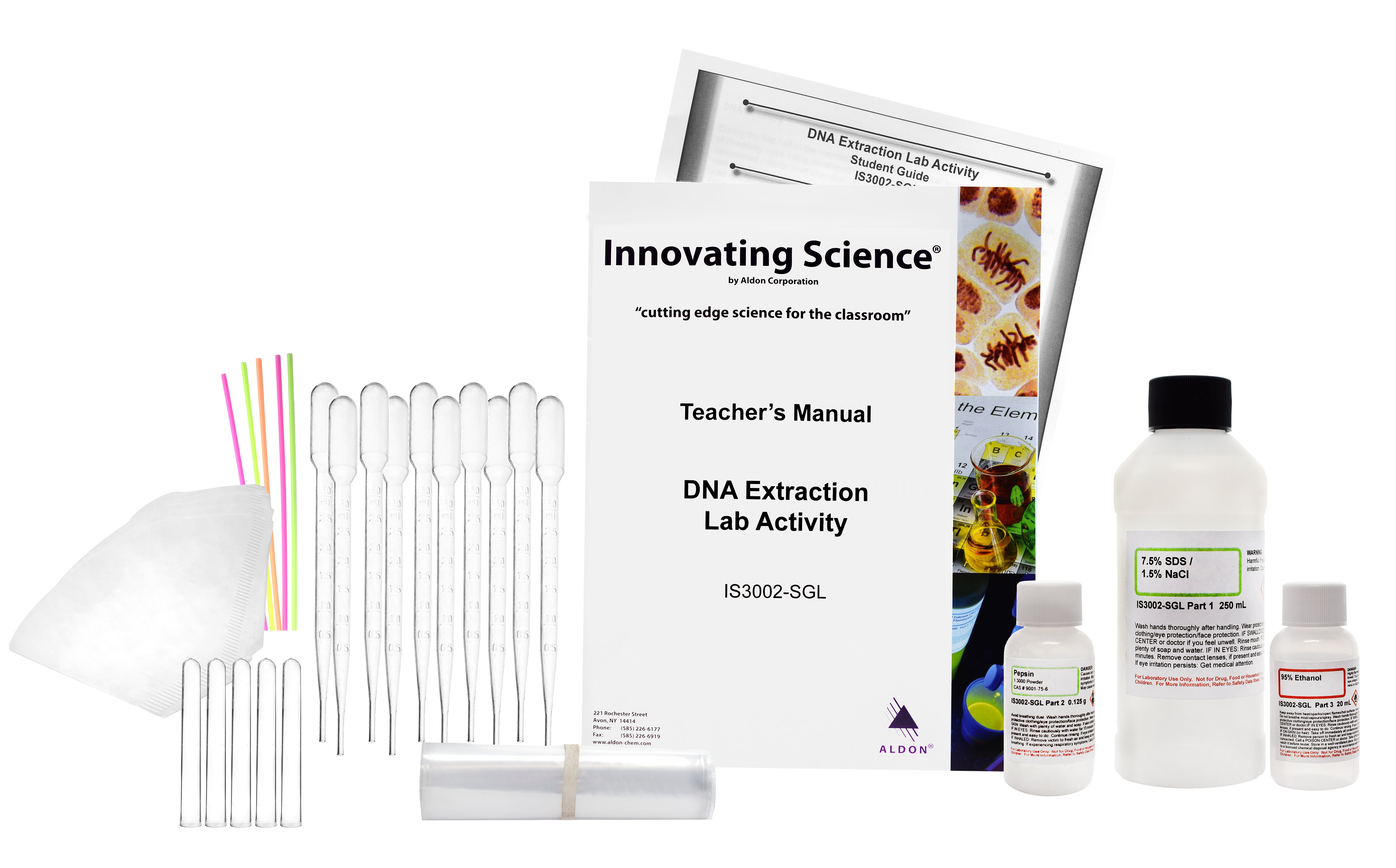 DNA Extraction from Plant Material Small Group Learning Kit