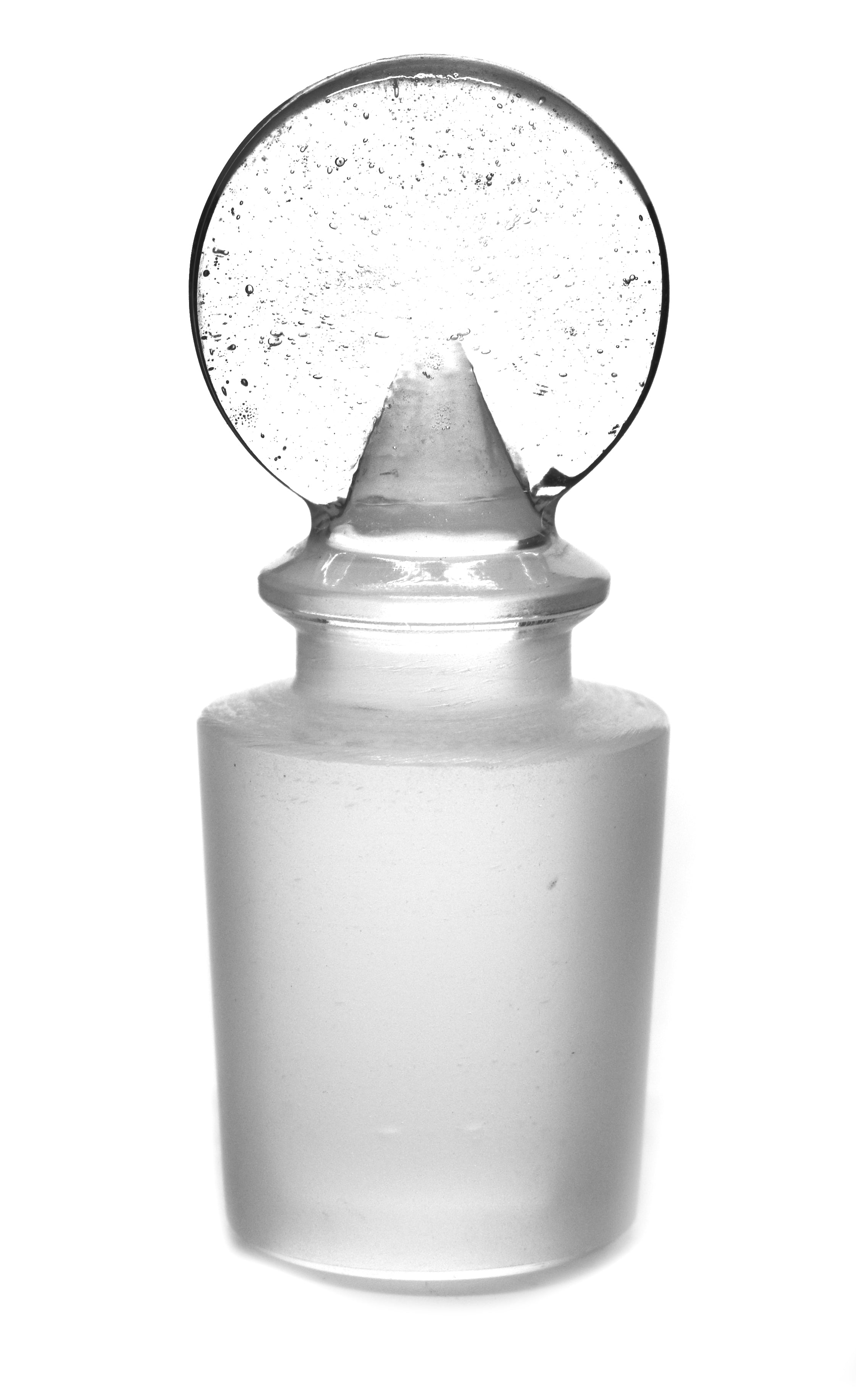Penny Head Solid Cone Stopper, 29/32, Borosilicate Glass