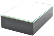 Mounted Plane Glass Mirror, 75 x 50mm