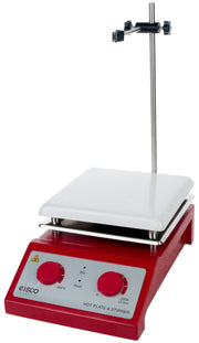 Magnetic Stirrer Hot Plate, 650W, 400°C, 2000 RPM, Ceramic Top