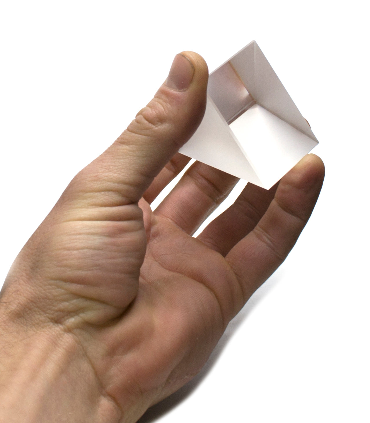 Extra Dense Flint Equilateral Glass Prism, 48mm, R=1.62