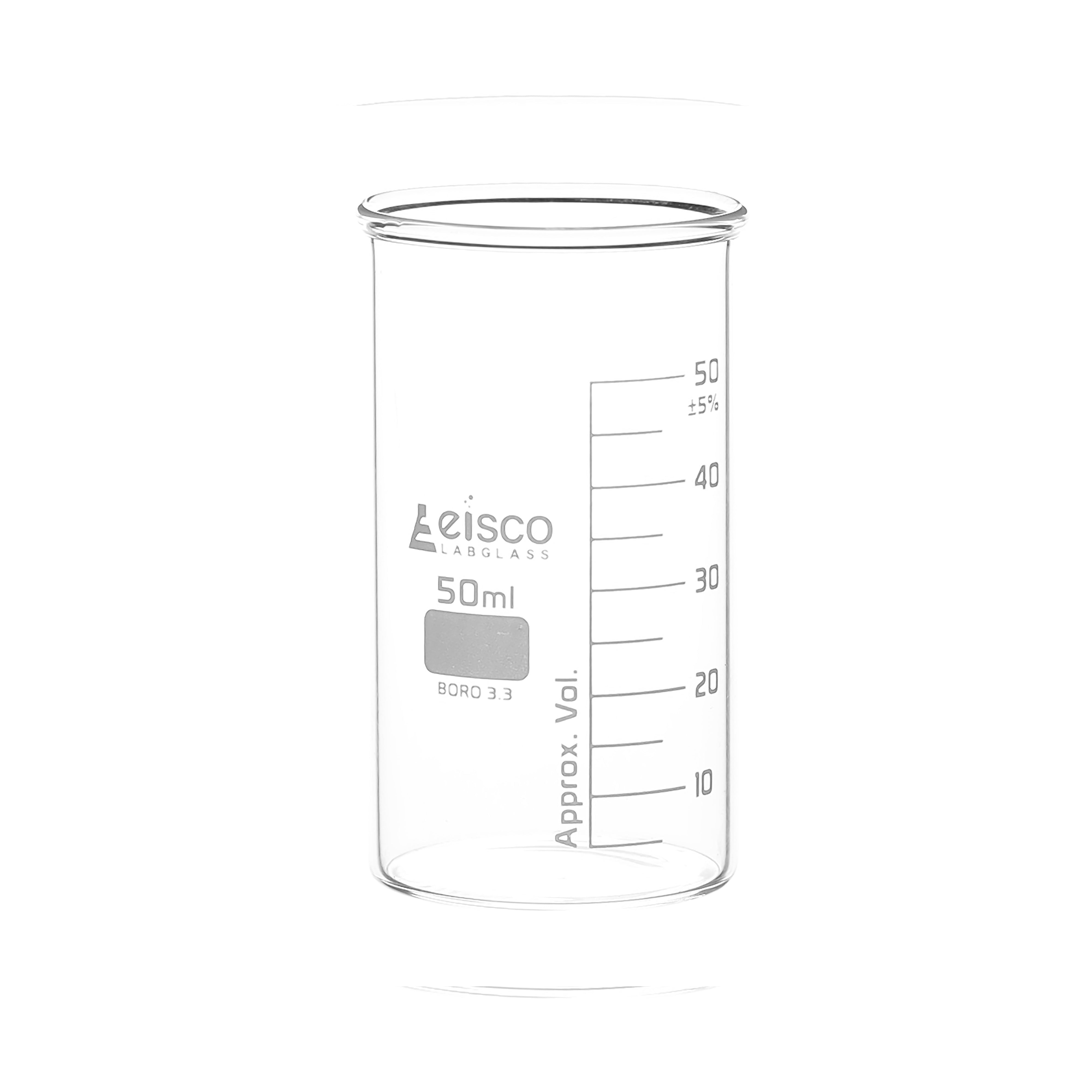 Tall Form Berzelius Borosilicate Glass Beaker, Graduated