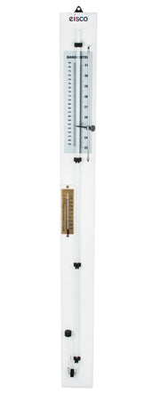 Syphon Barometer with Celsius and Fahrenheit Scales, 41" Long