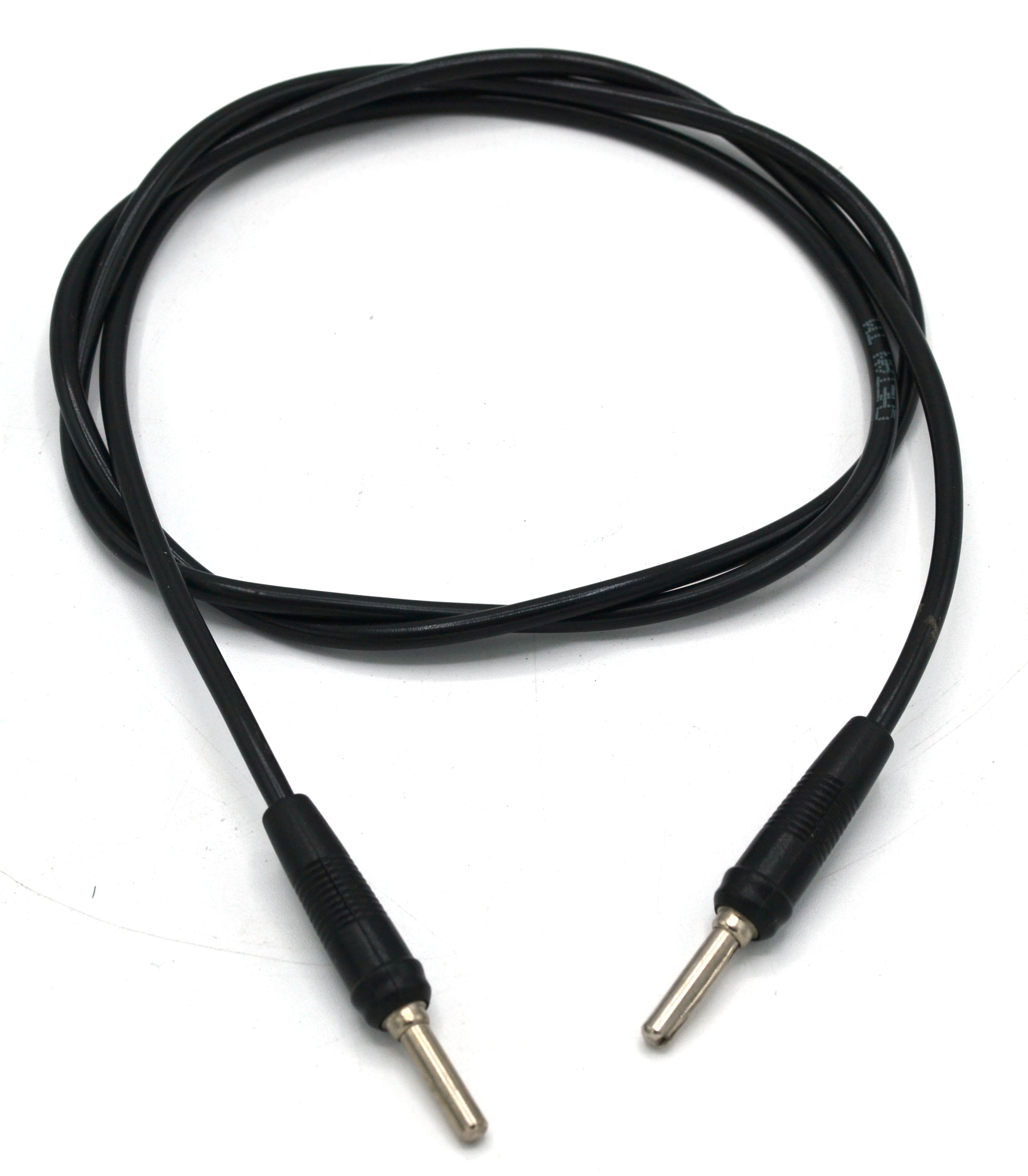 1000mm Black 4mm Double-Sided Connecting Lead
