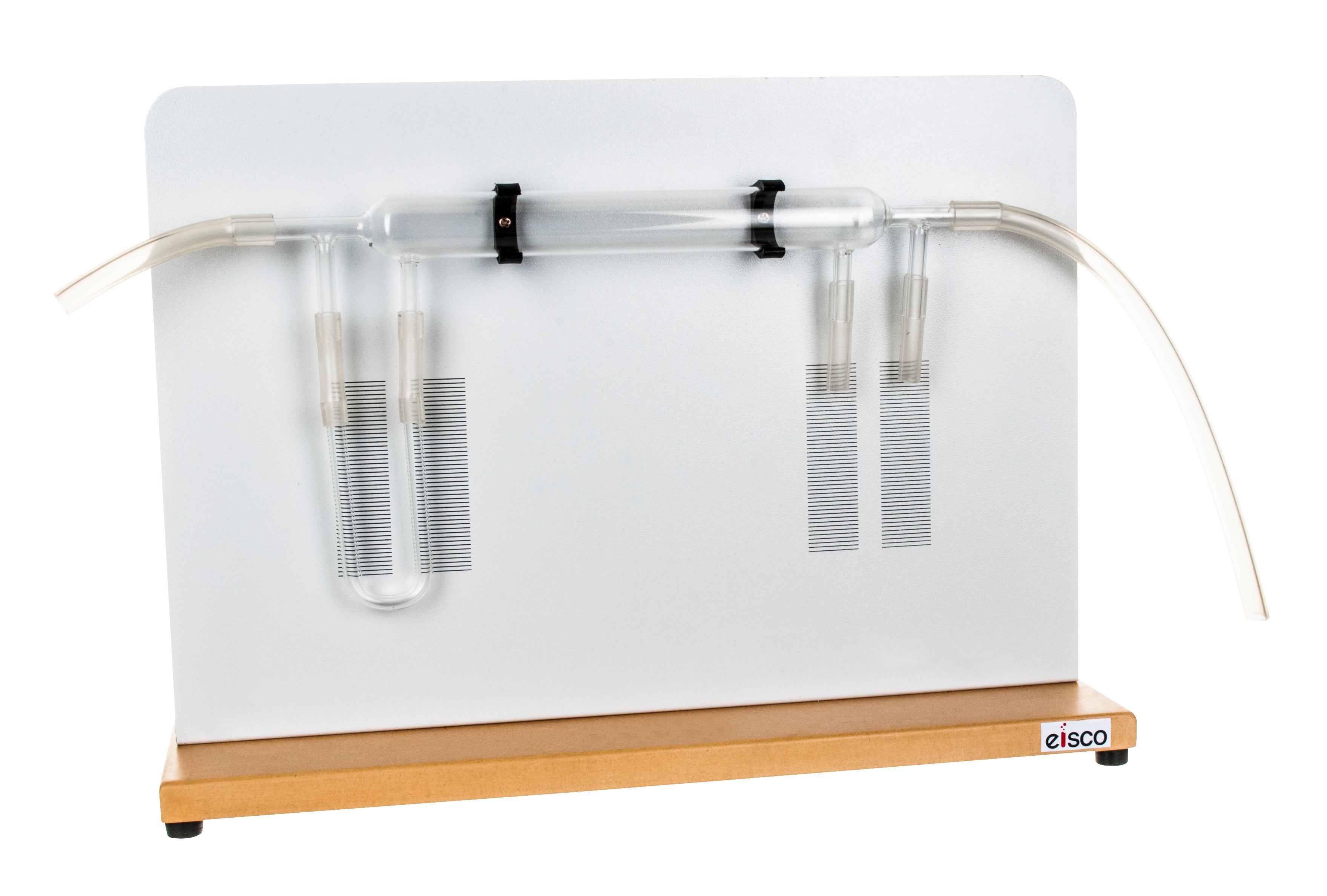 Venturi Tube Demonstration Apparatus with Clamps
