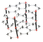 Economy Sodium Chloride Crystal Model Set