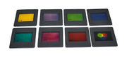 8-Piece Plastic Color Filter Set for Light Box