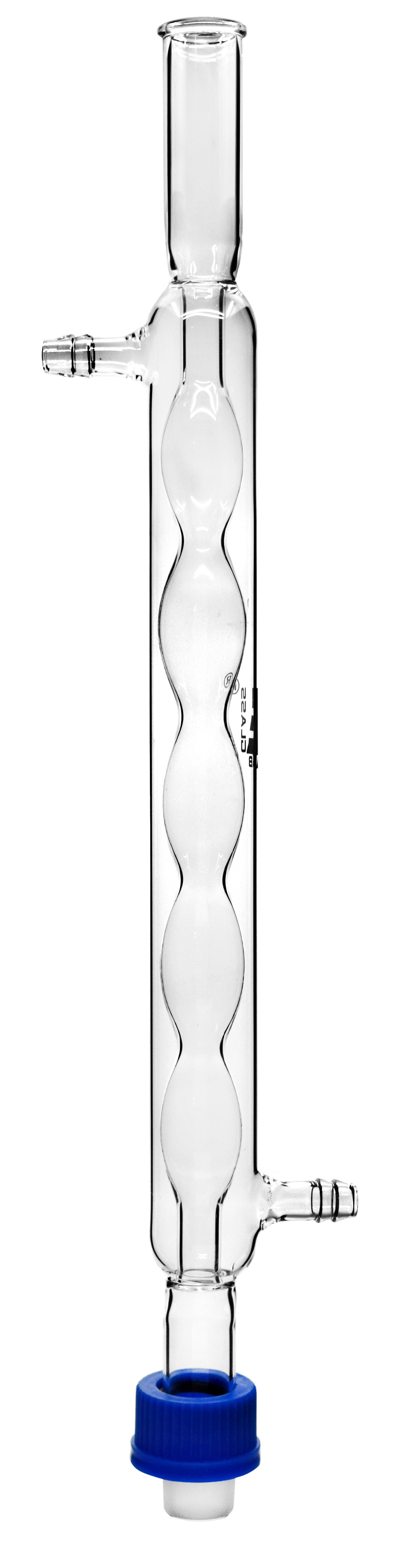 Borosilicate Glass Allihn Bulb Condenser with Threaded Joints