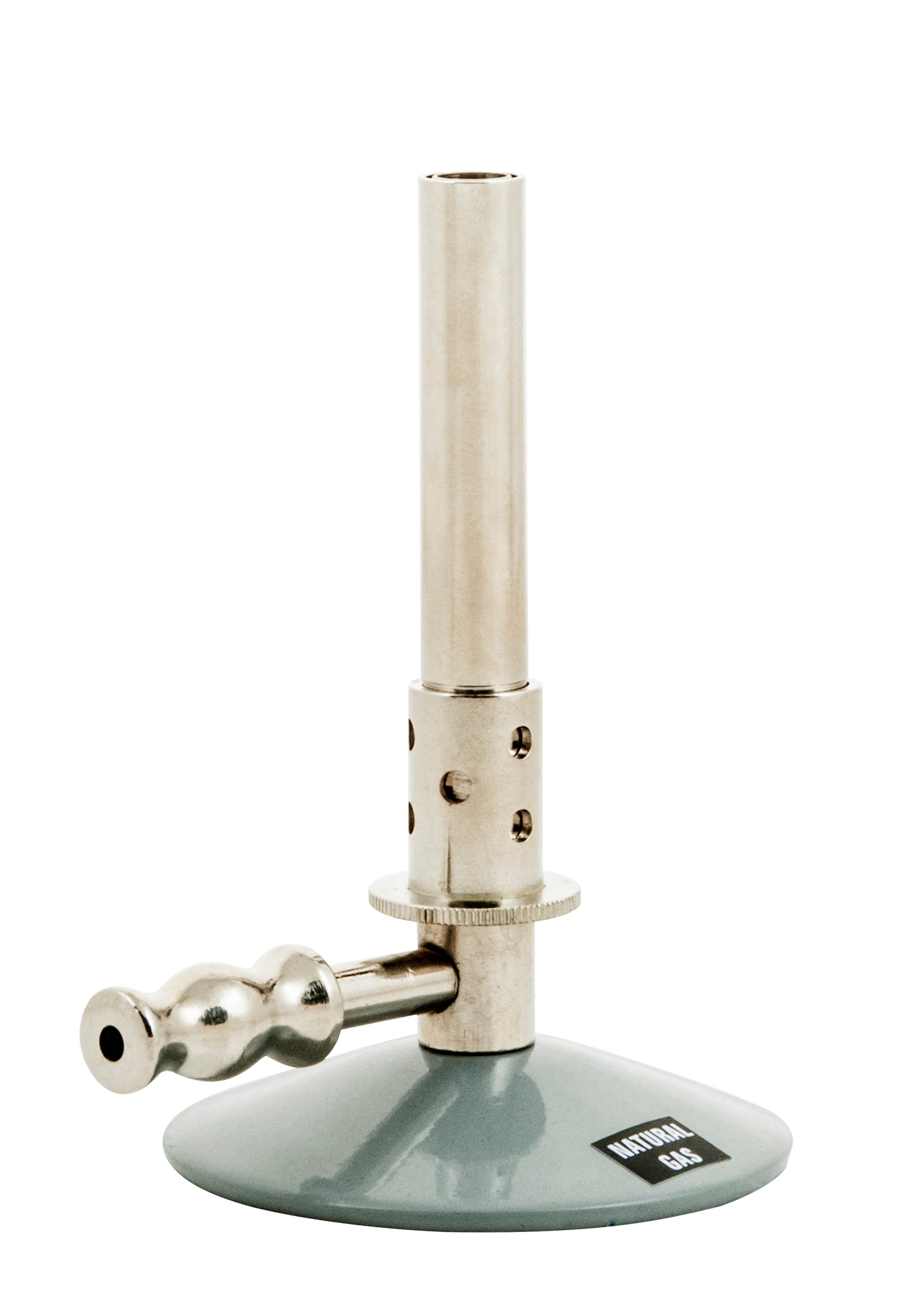 Nickel-Plated Bunsen Burner, Natural Gas