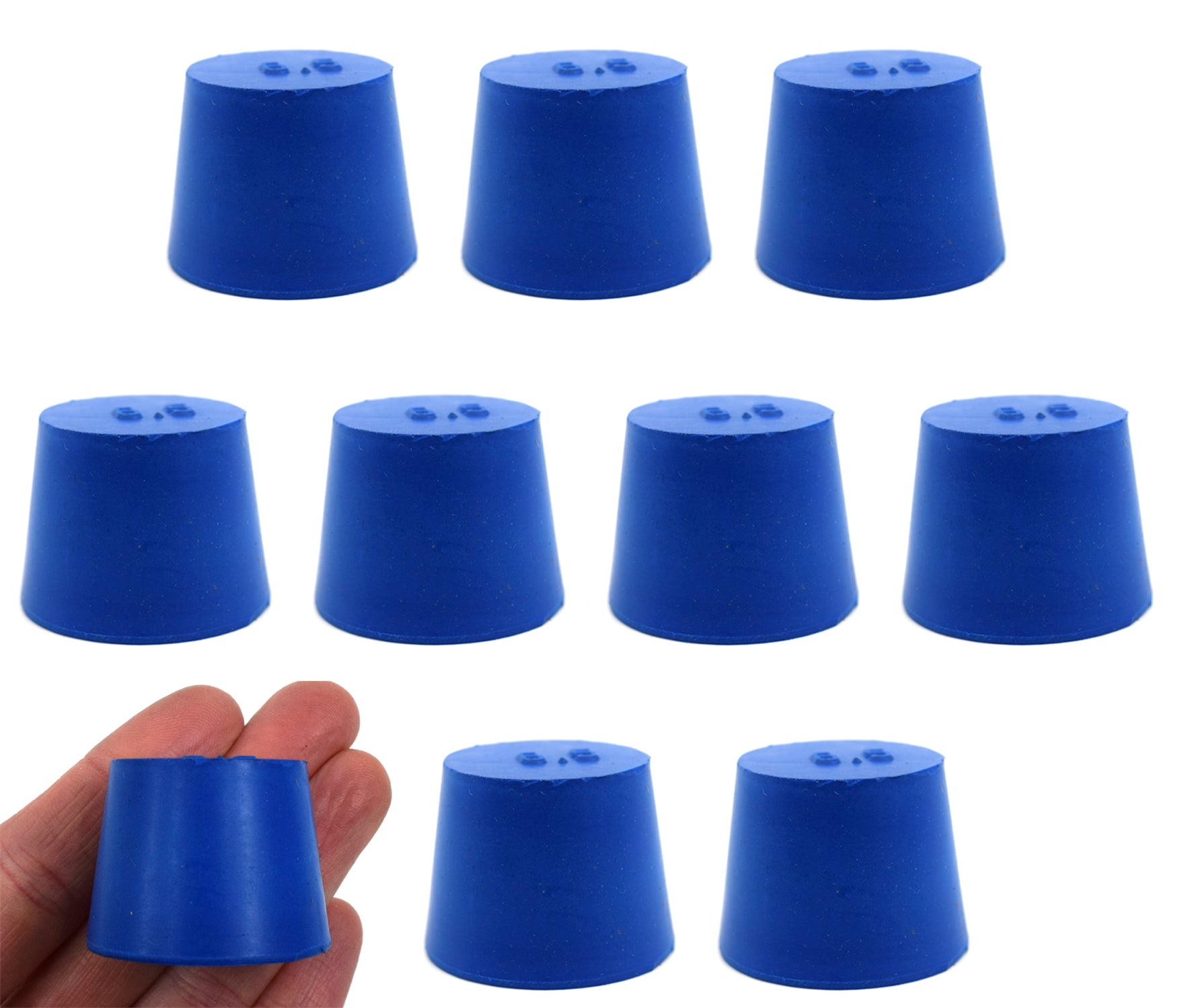Solid Neoprene Stopper, 10-Pack