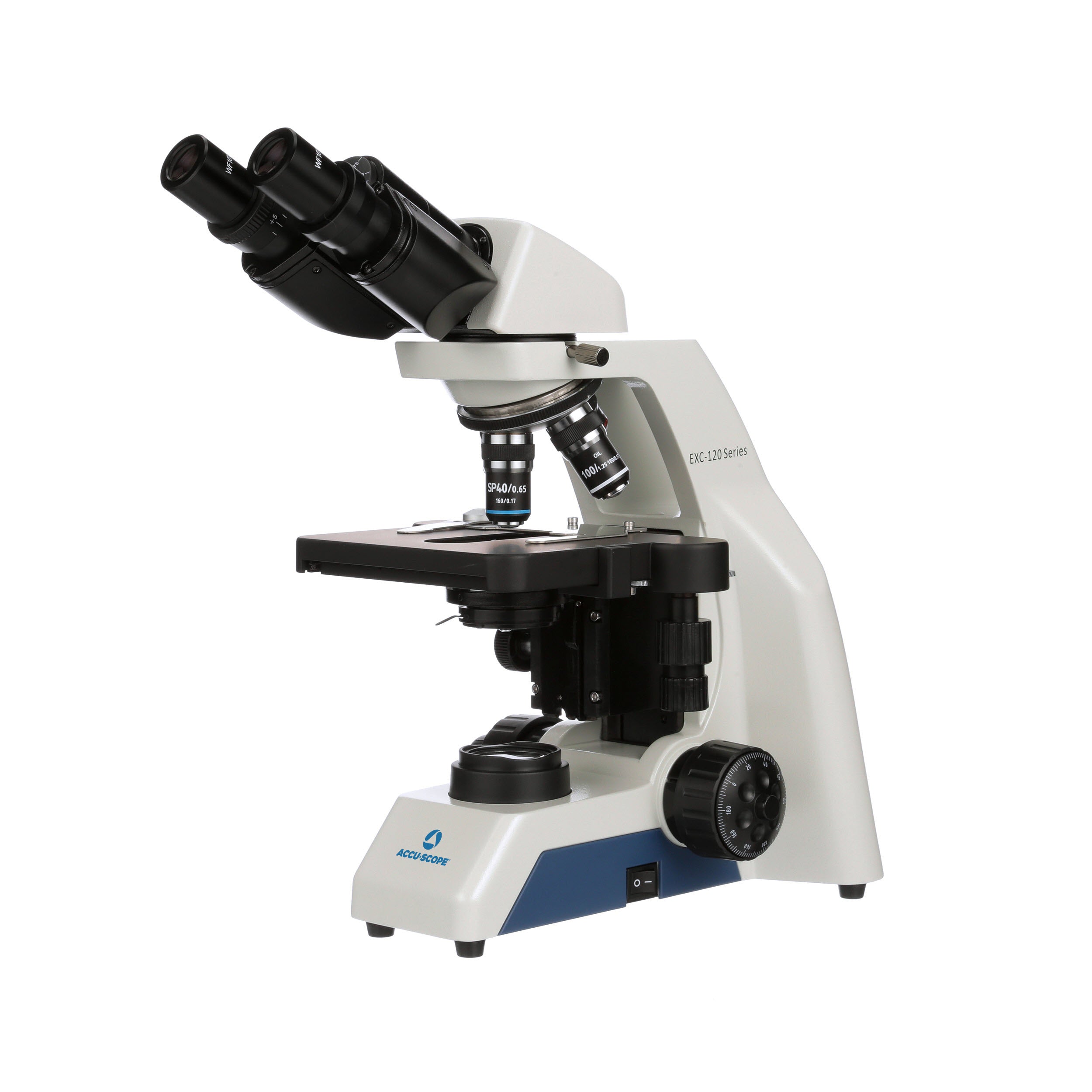 Accu-Scope Binocular Compound Microscope, EXC-120, 40-1000X