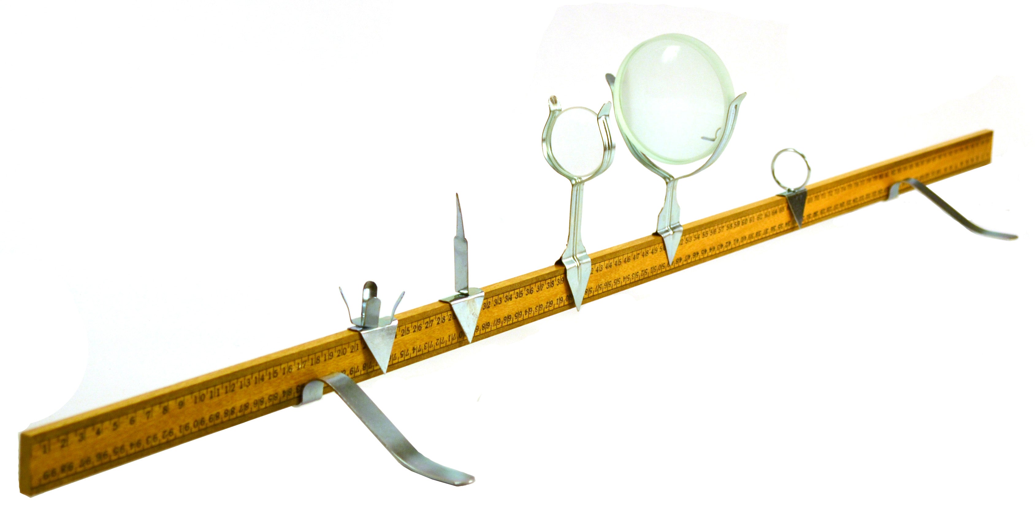 Meter Stick Optical Bench Kit with Double Concave and Convex Lenses