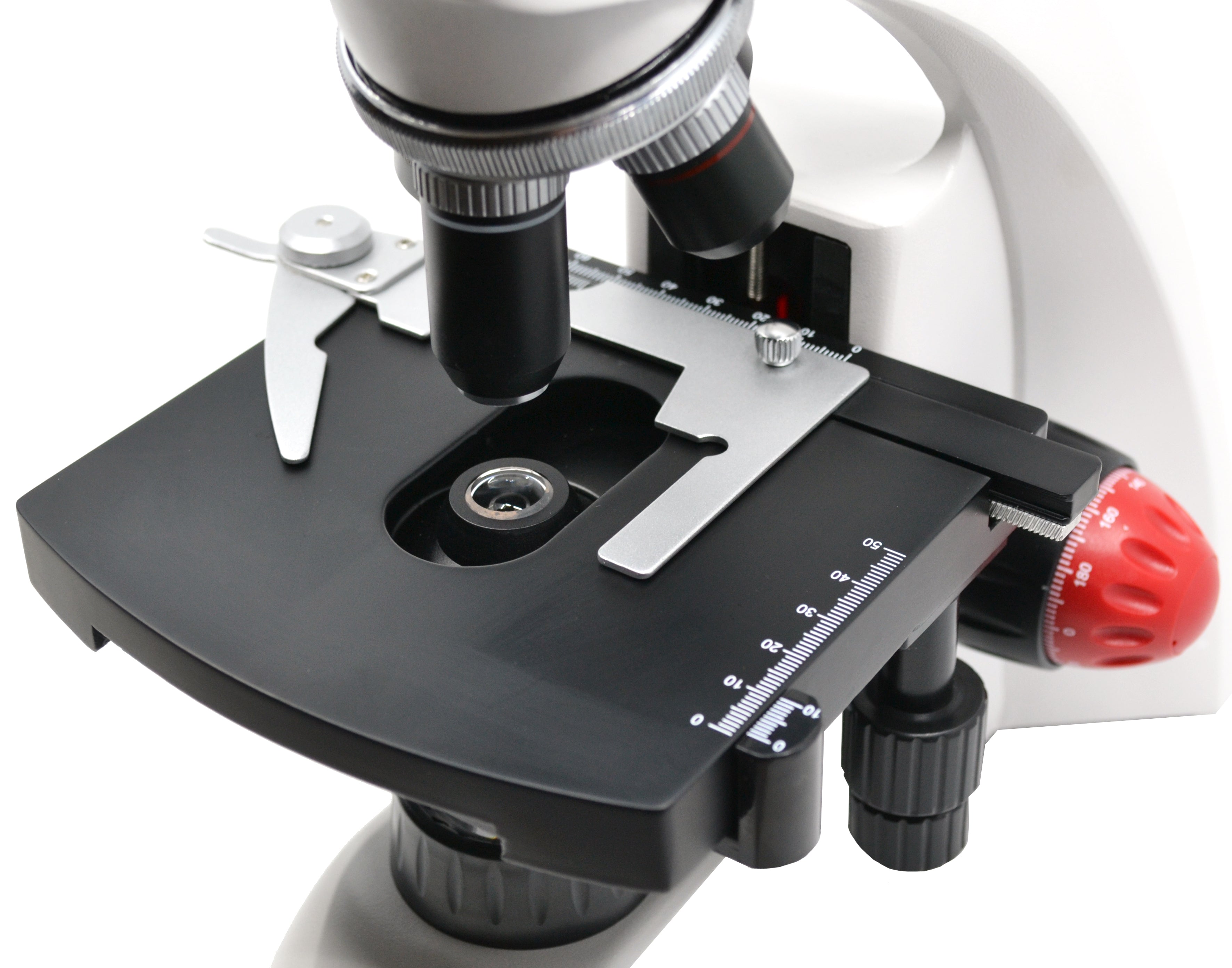 Premium Advanced Monocular Microscope with Color-Coded DIN Objectives