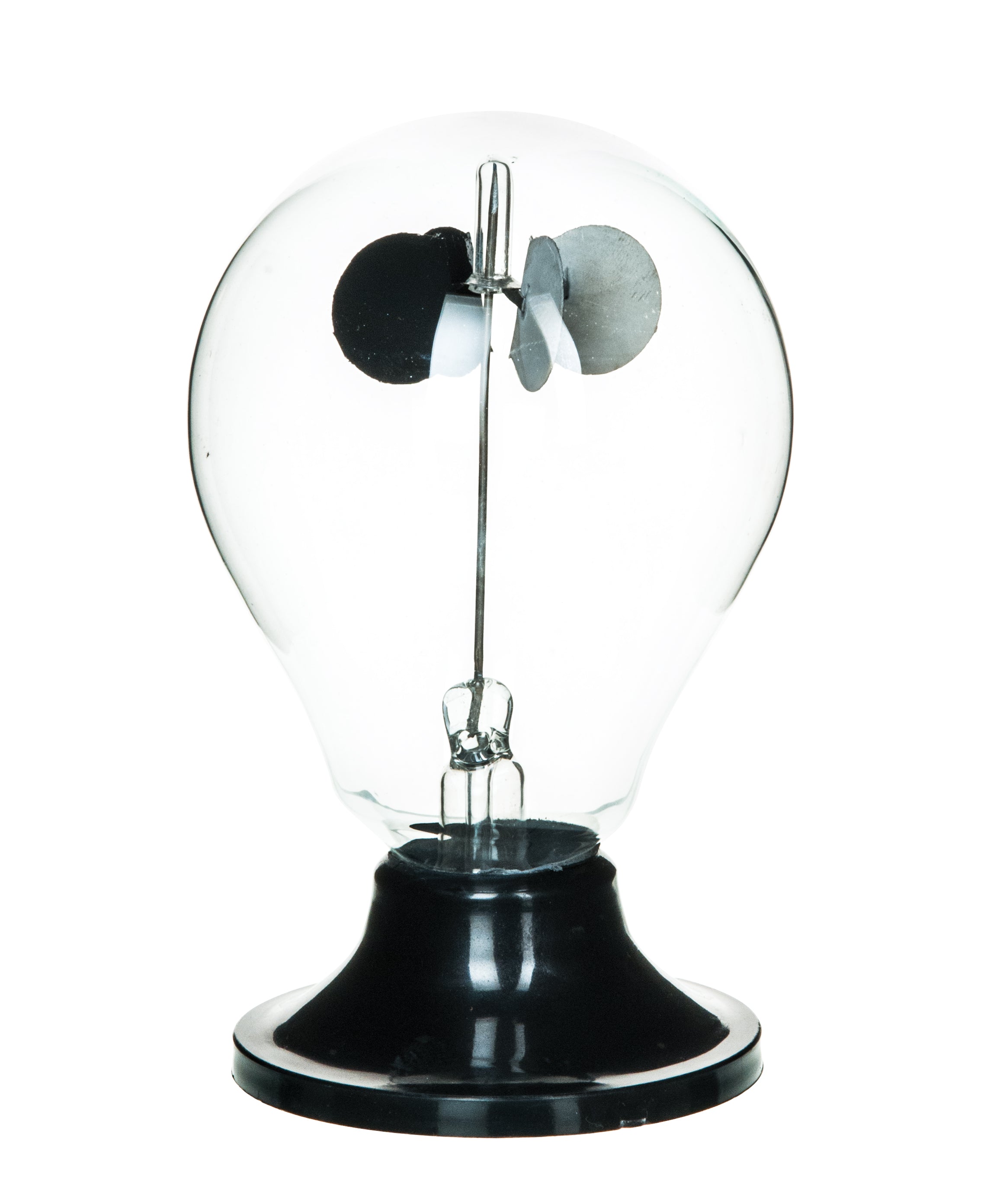 Crookes Radiometer, 2.75" (70mm) Diameter, on Plastic Base