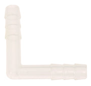 L-Shape Polypropylene Tubing Connector, 8mm