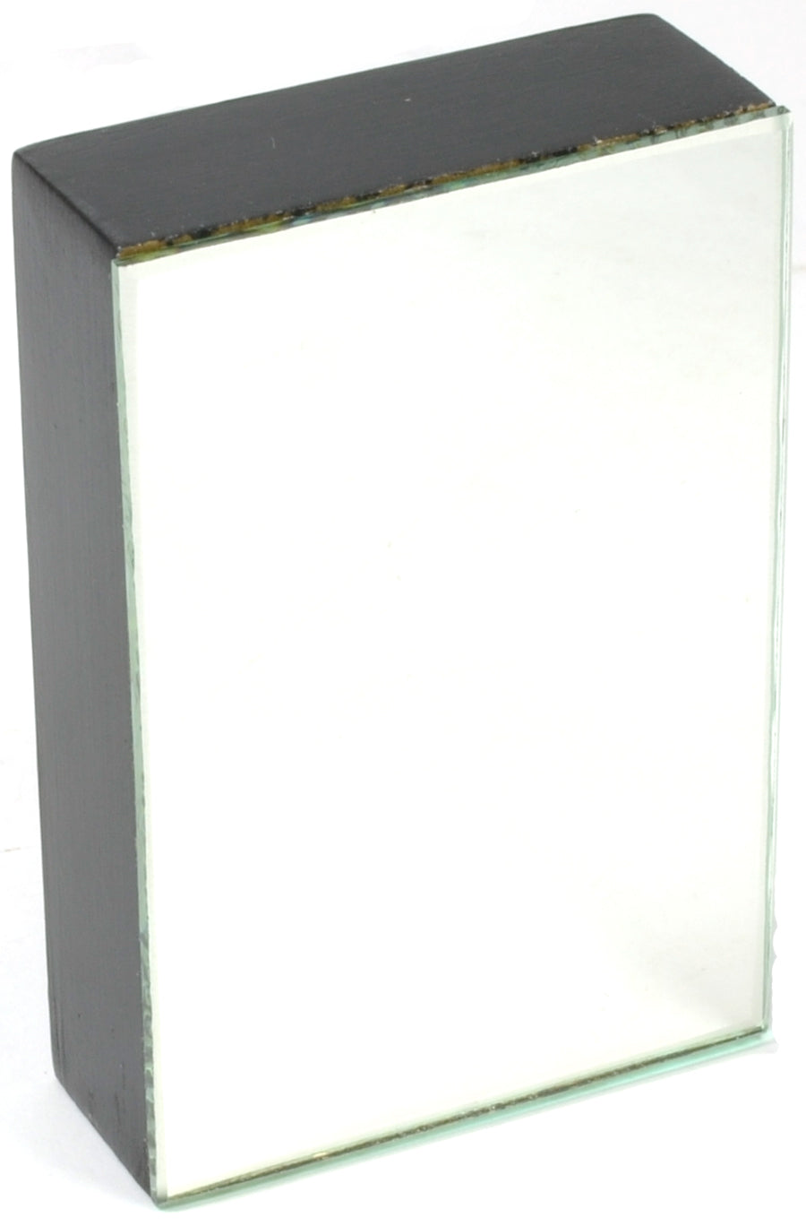 Mounted Plane Glass Mirror, 75 x 50mm