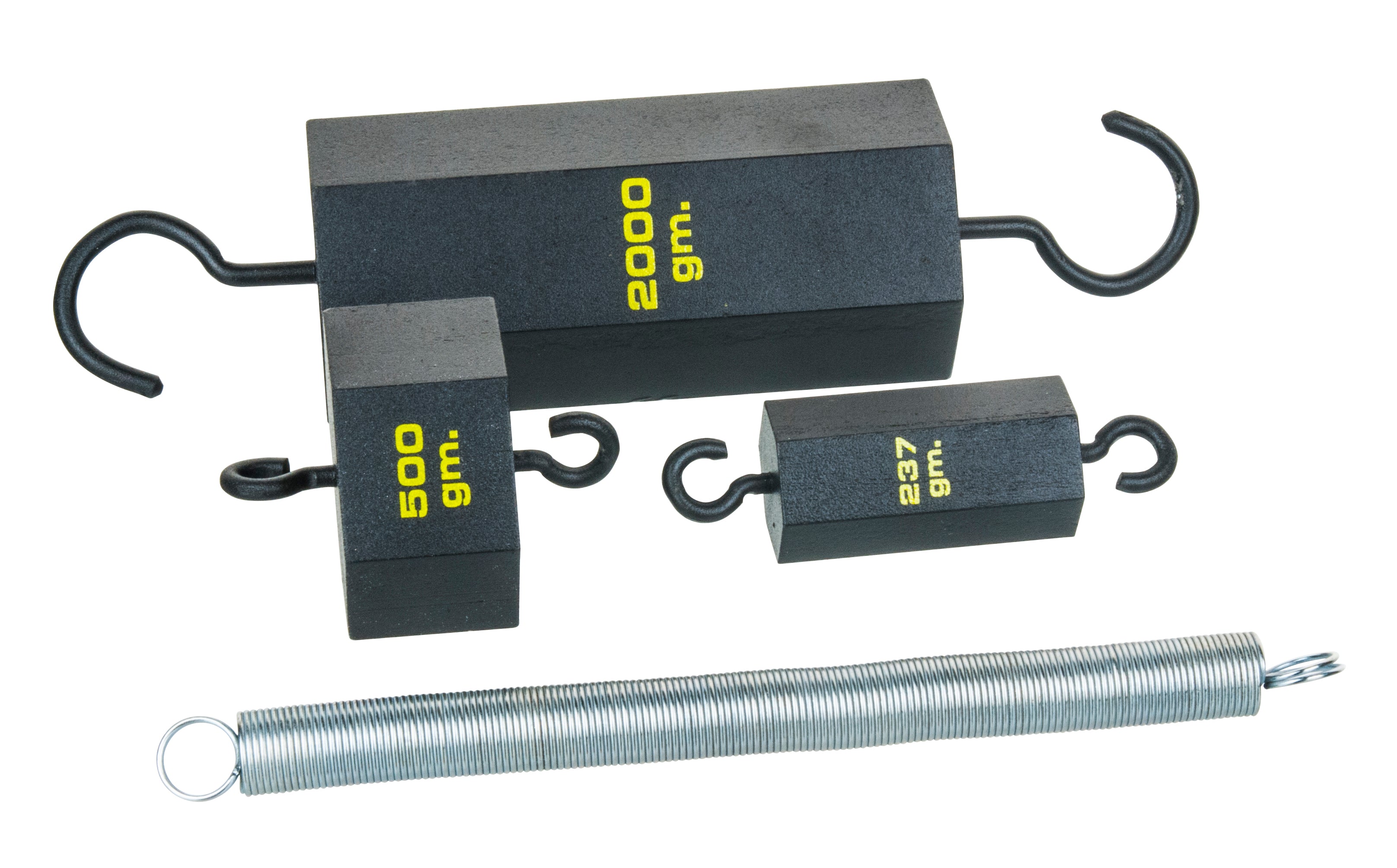Helical Spring and Mass Set