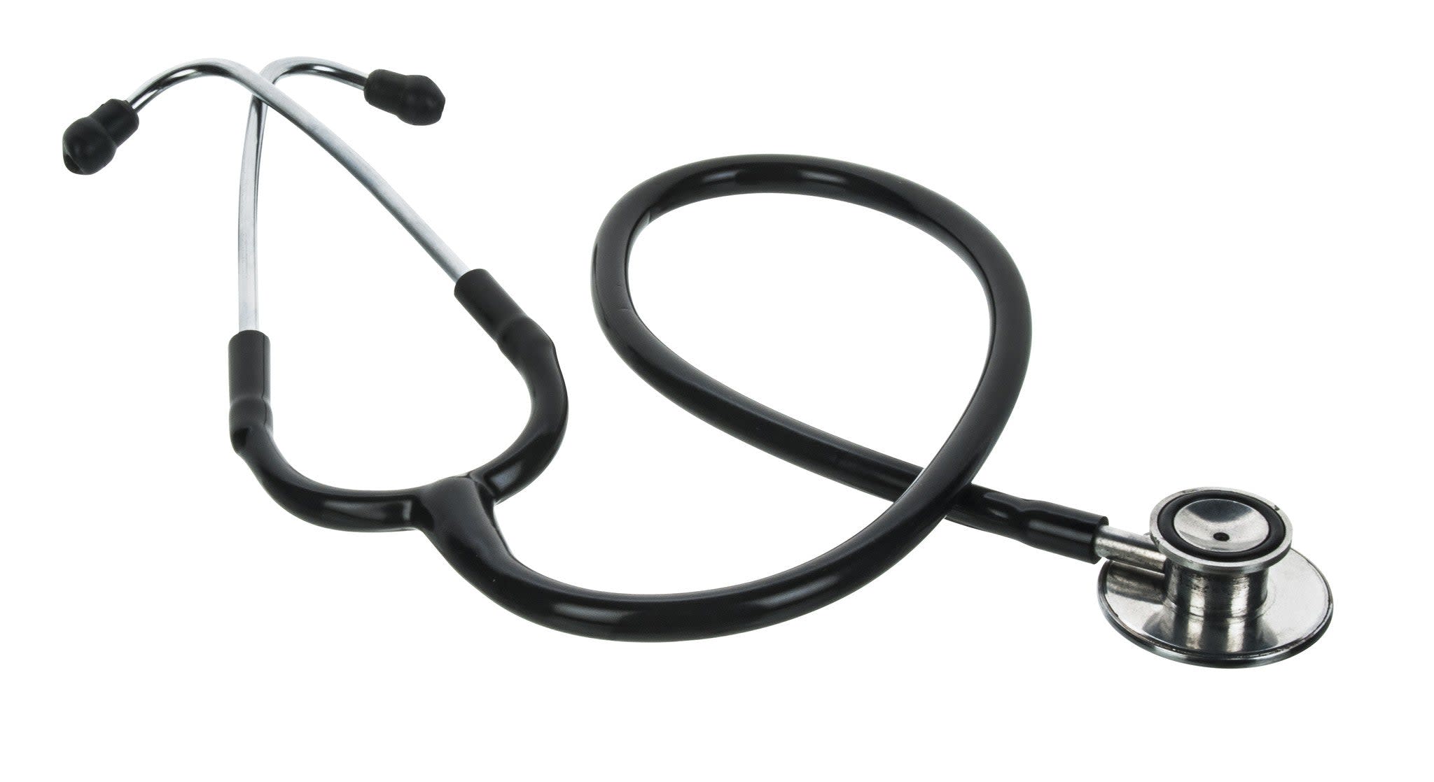 Student Stethoscope with PVC Tubing and Stainless Steel Binaural