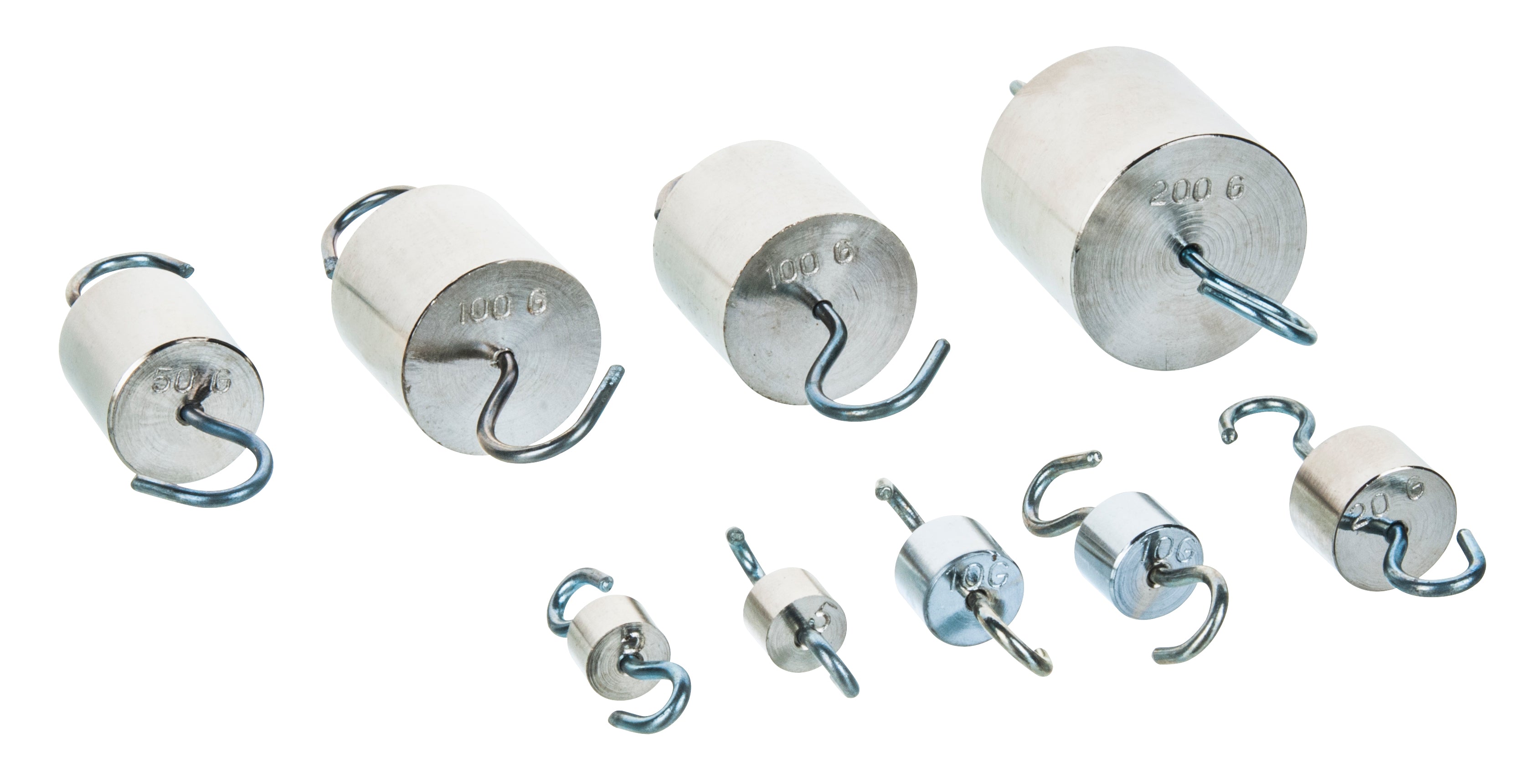 Steel Cylinder Hooked Weight Set