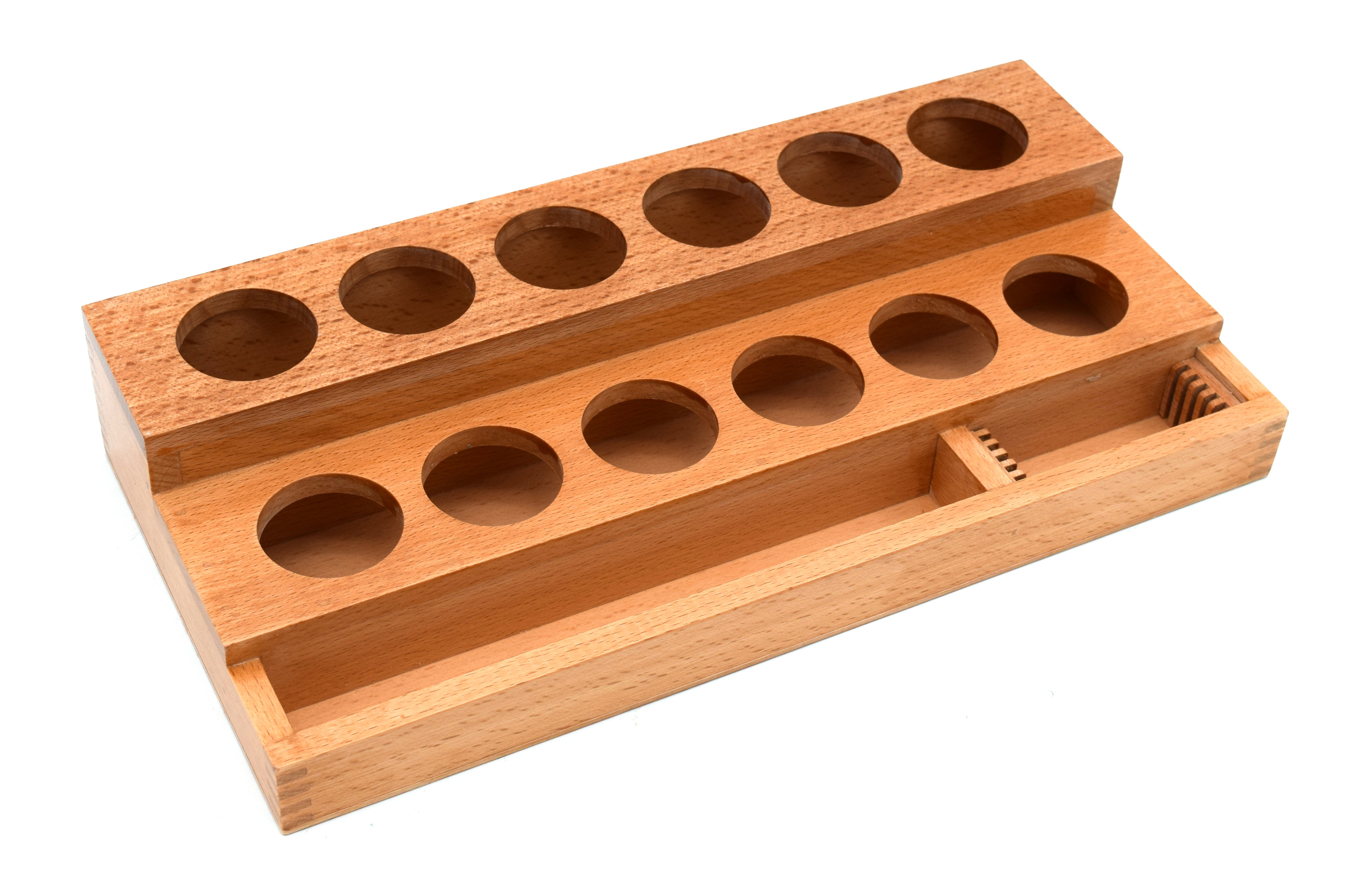 Wooden Staining Bottle Stand for 12 Bottles