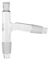 Plain Still Head with B14 Thermometer Socket, 24/29 Flask and 24/29 Condenser Cones, Borosilicate Glass