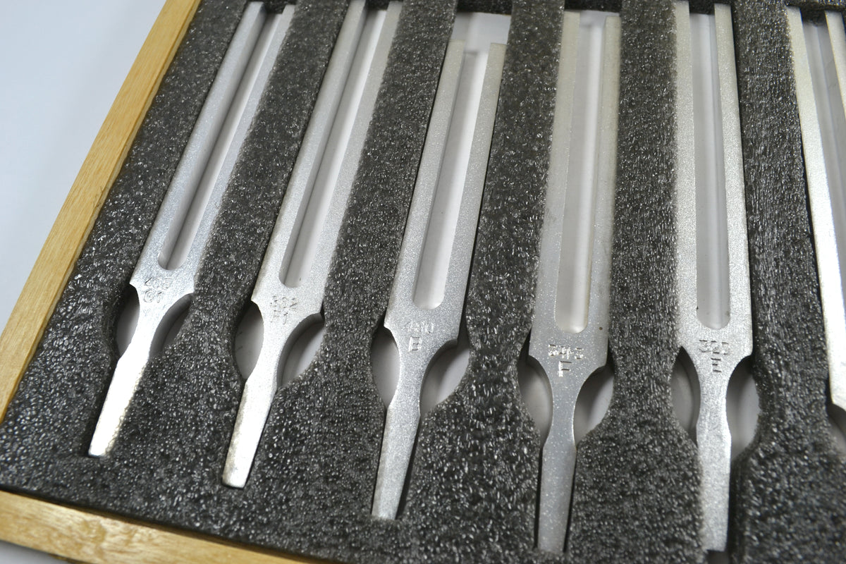 Tuning Fork Set - Made of Aluminum