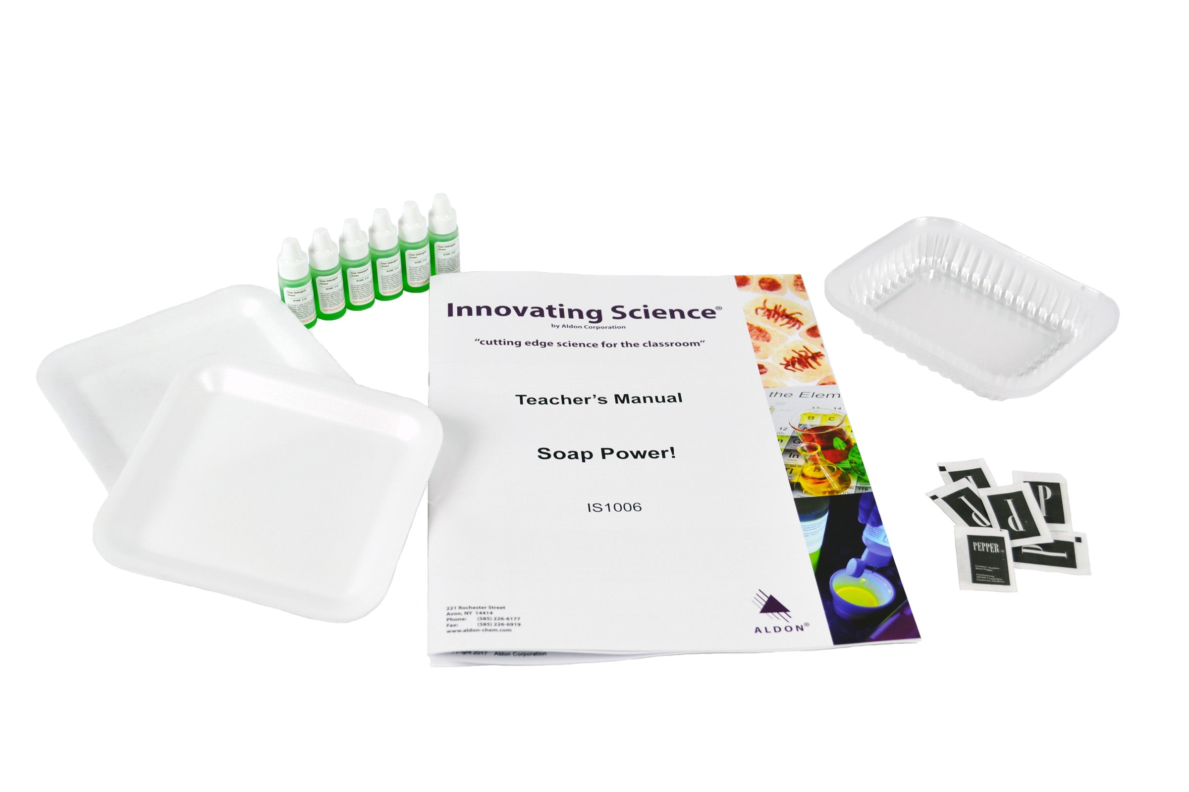 Soap Power Surface Tension Elementary Chemistry Kit