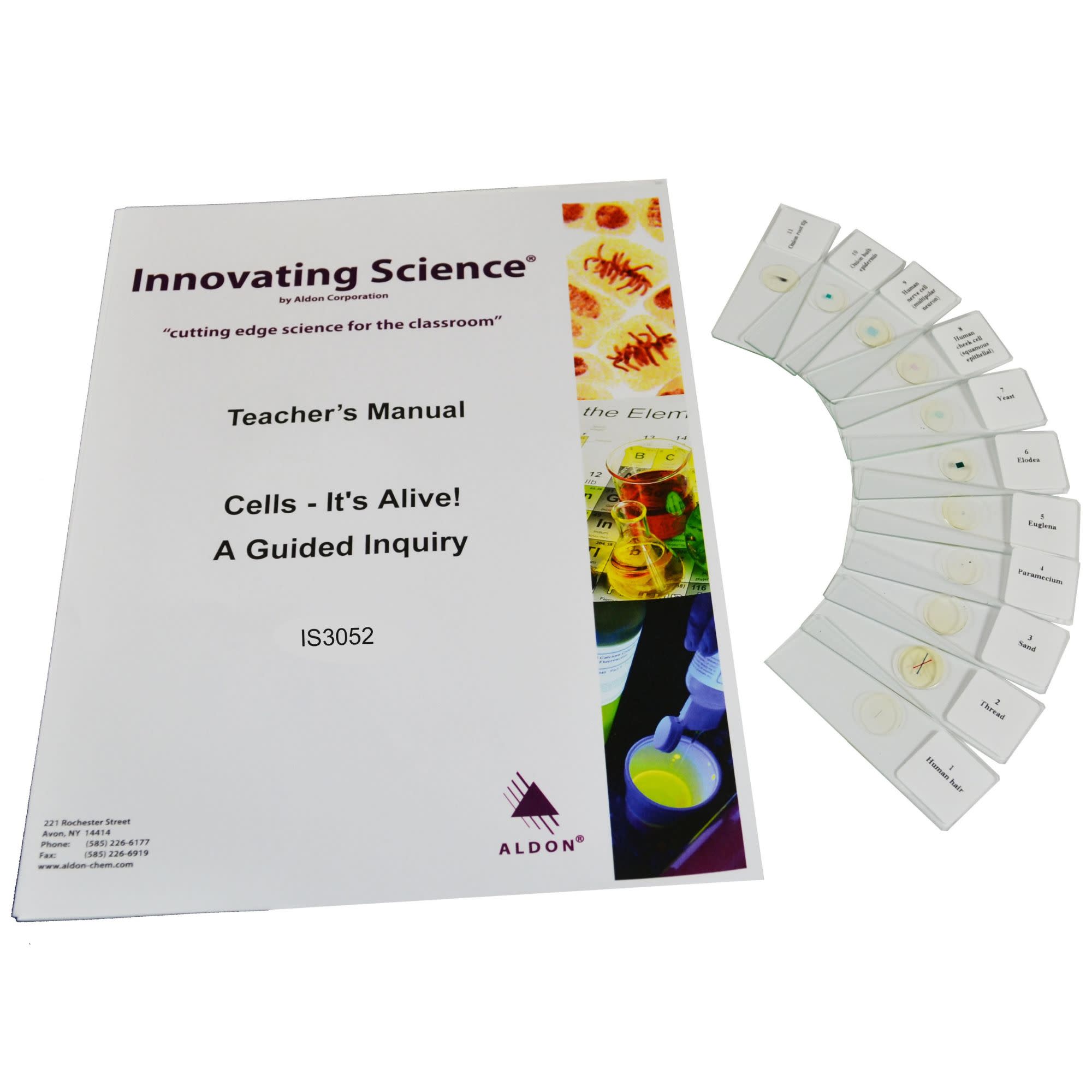 NYS Intermediate Learning Science Cells It's Alive Guided Inquiry Kit