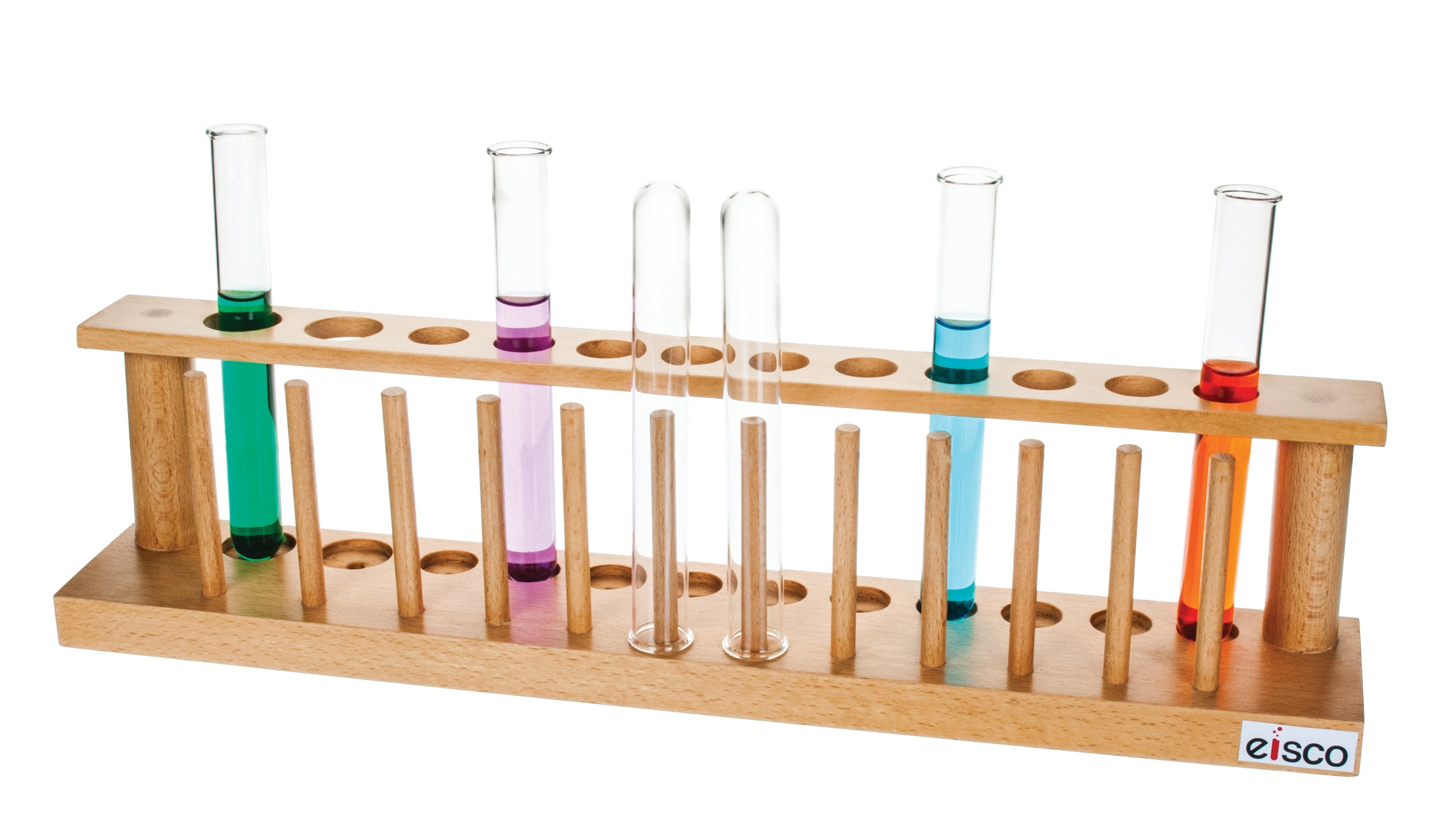 Superior Wooden Test Tube Support, 12-Place