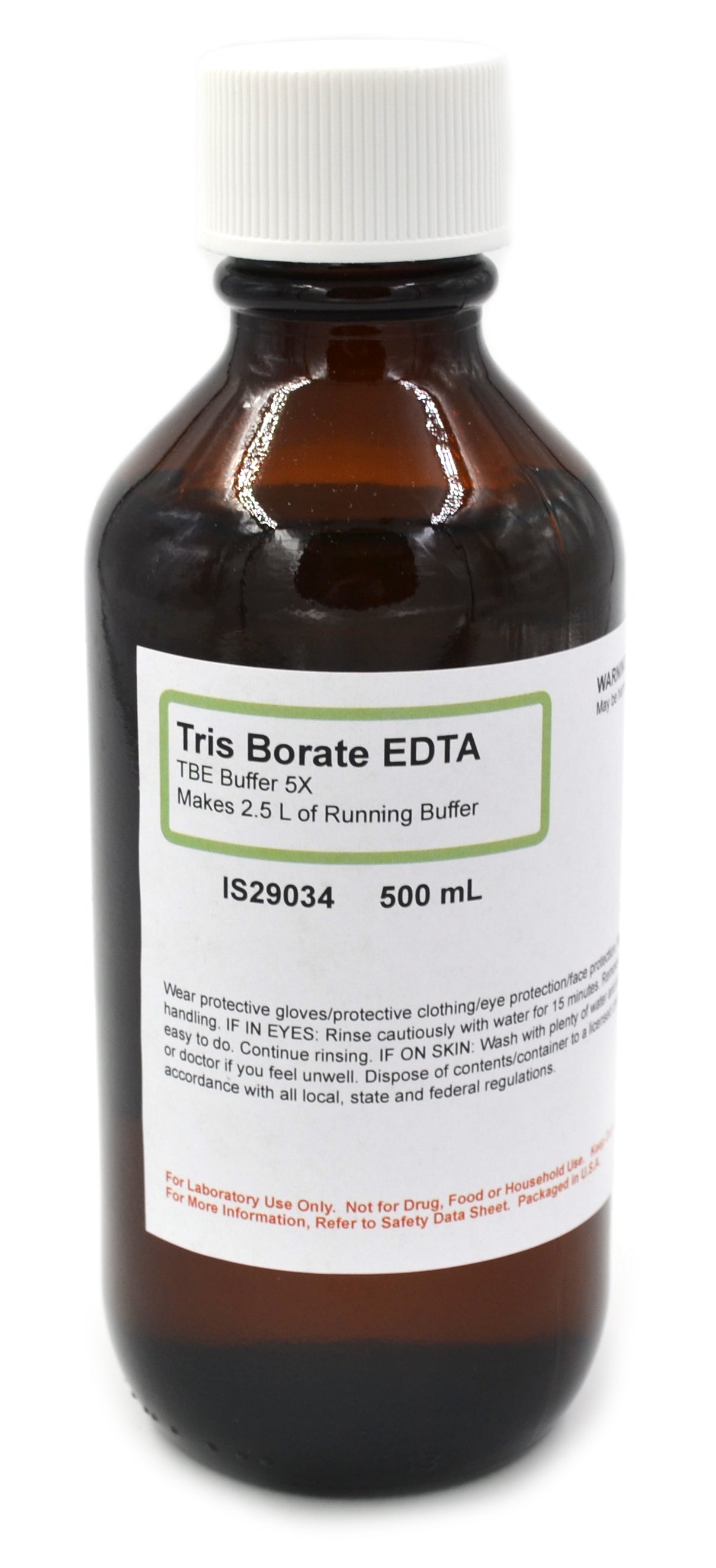 5X Tris-Borate-EDTA TBE Electrophoresis Buffer, 500mL