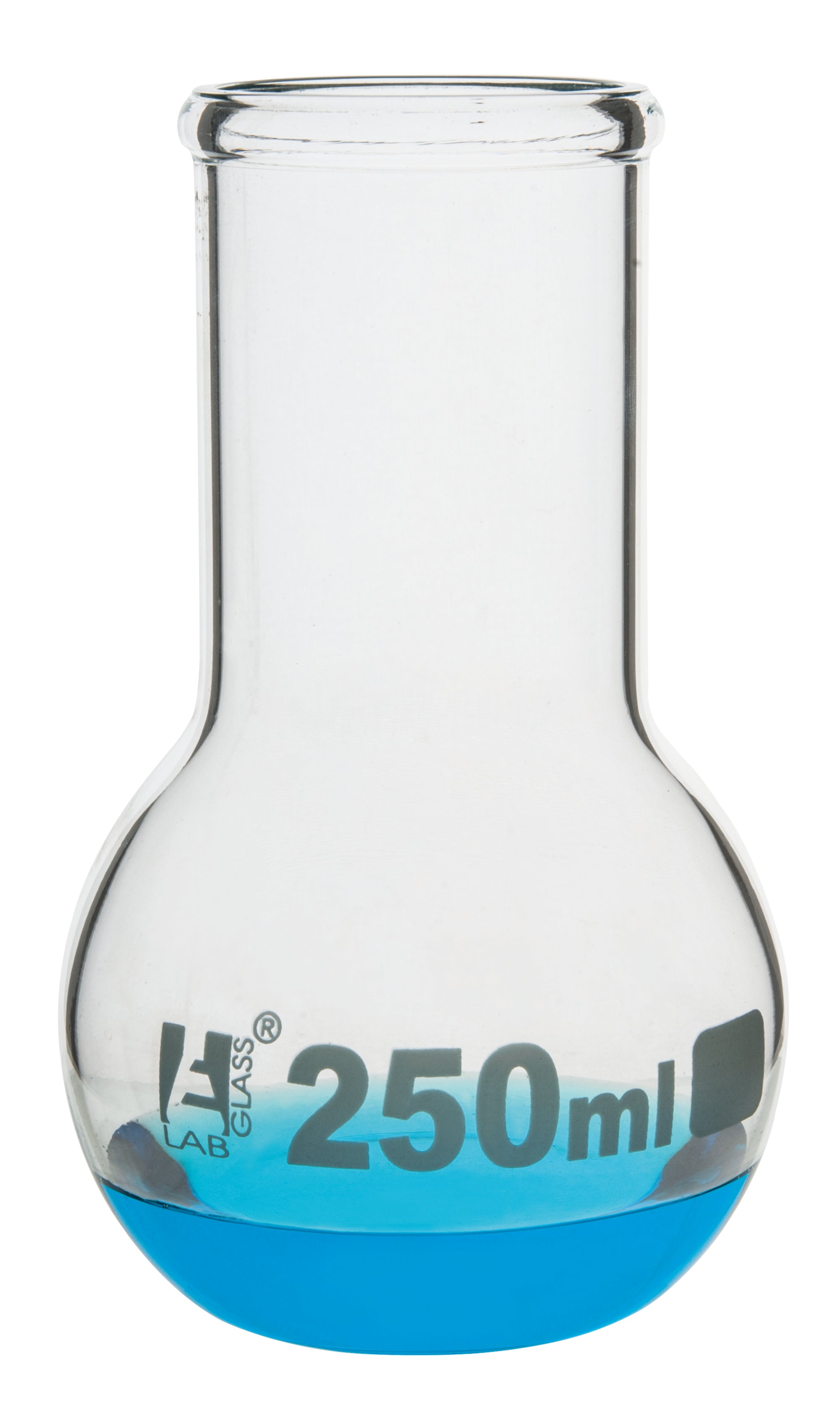 Flat Bottom Wide Neck Borosilicate Glass Boiling Flask