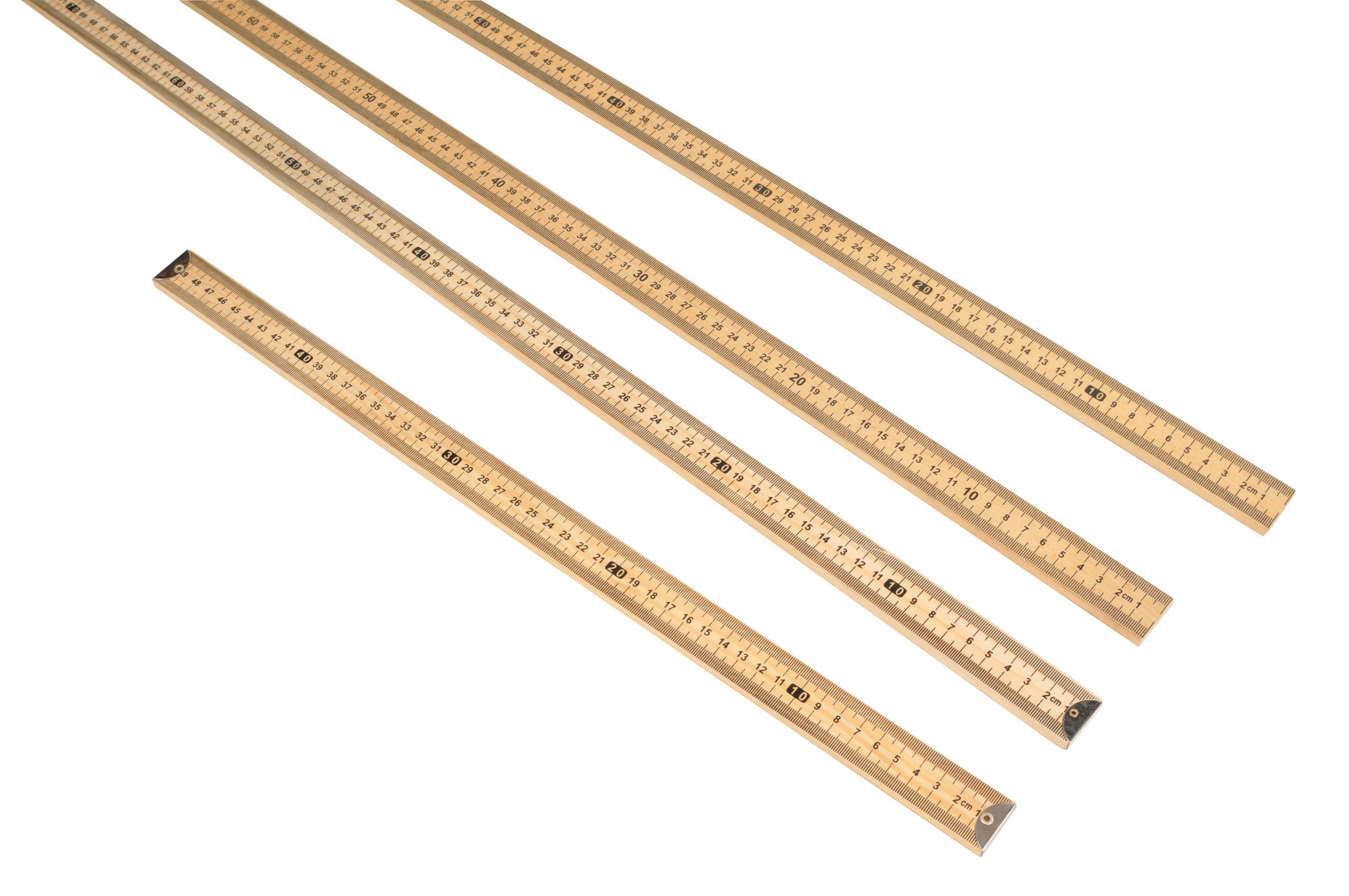 Hardwood Half-Meter Stick, Economy, Horizontal Reading