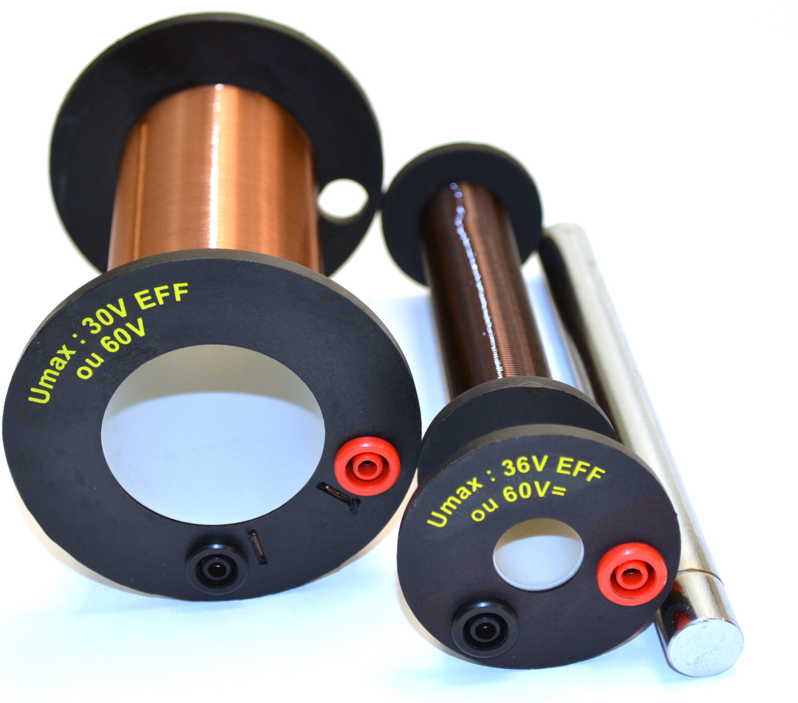 Demonstration Induction Coil with Primary and Secondary Coils