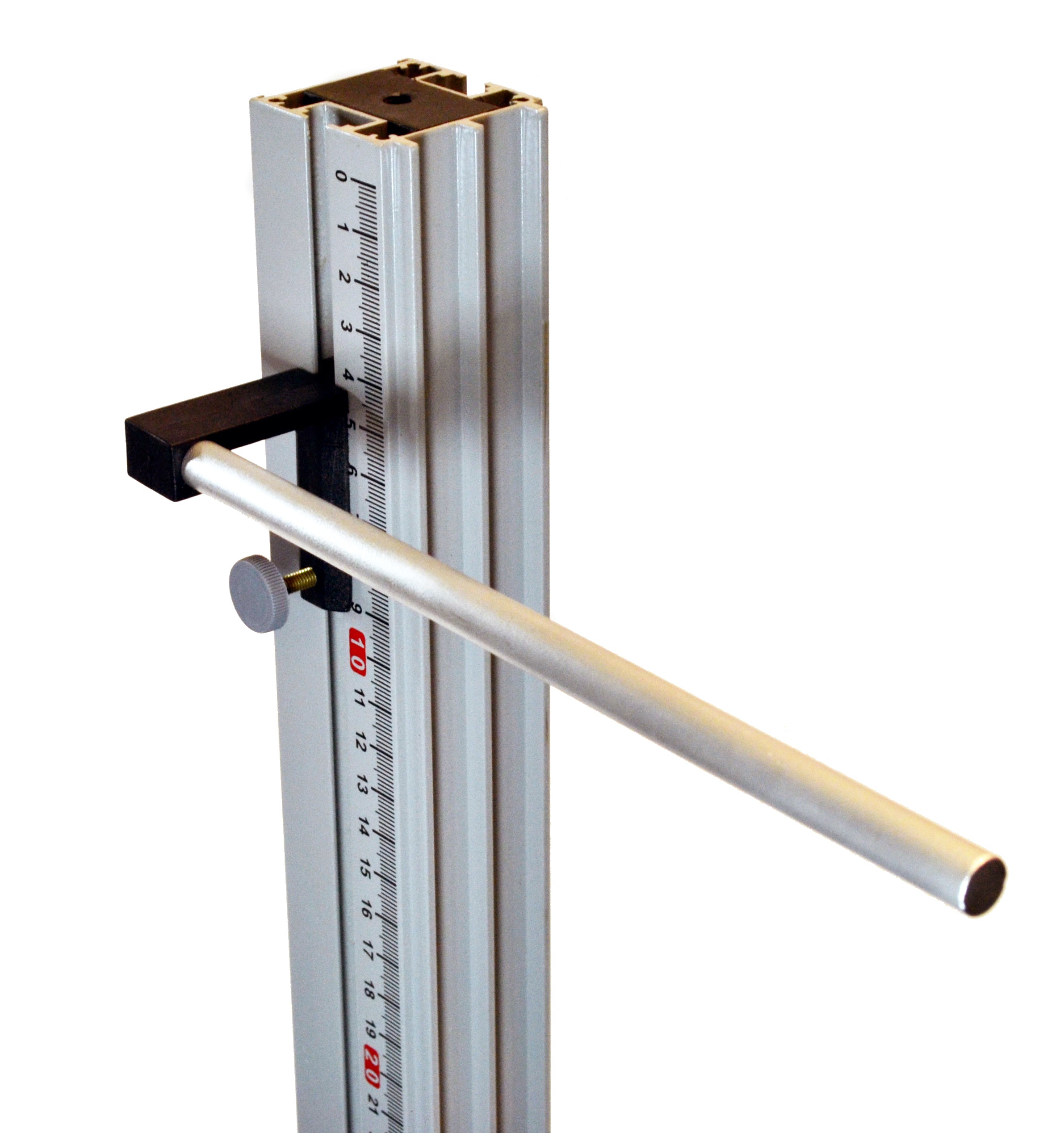 Advanced Free Fall Apparatus with Aluminum Column and Electromagnet