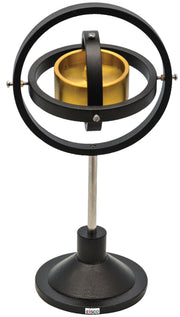 Premium Gyroscope on Metal Stand with String