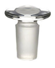 Flat Head Solid Cone Stopper, 19/26, Borosilicate Glass