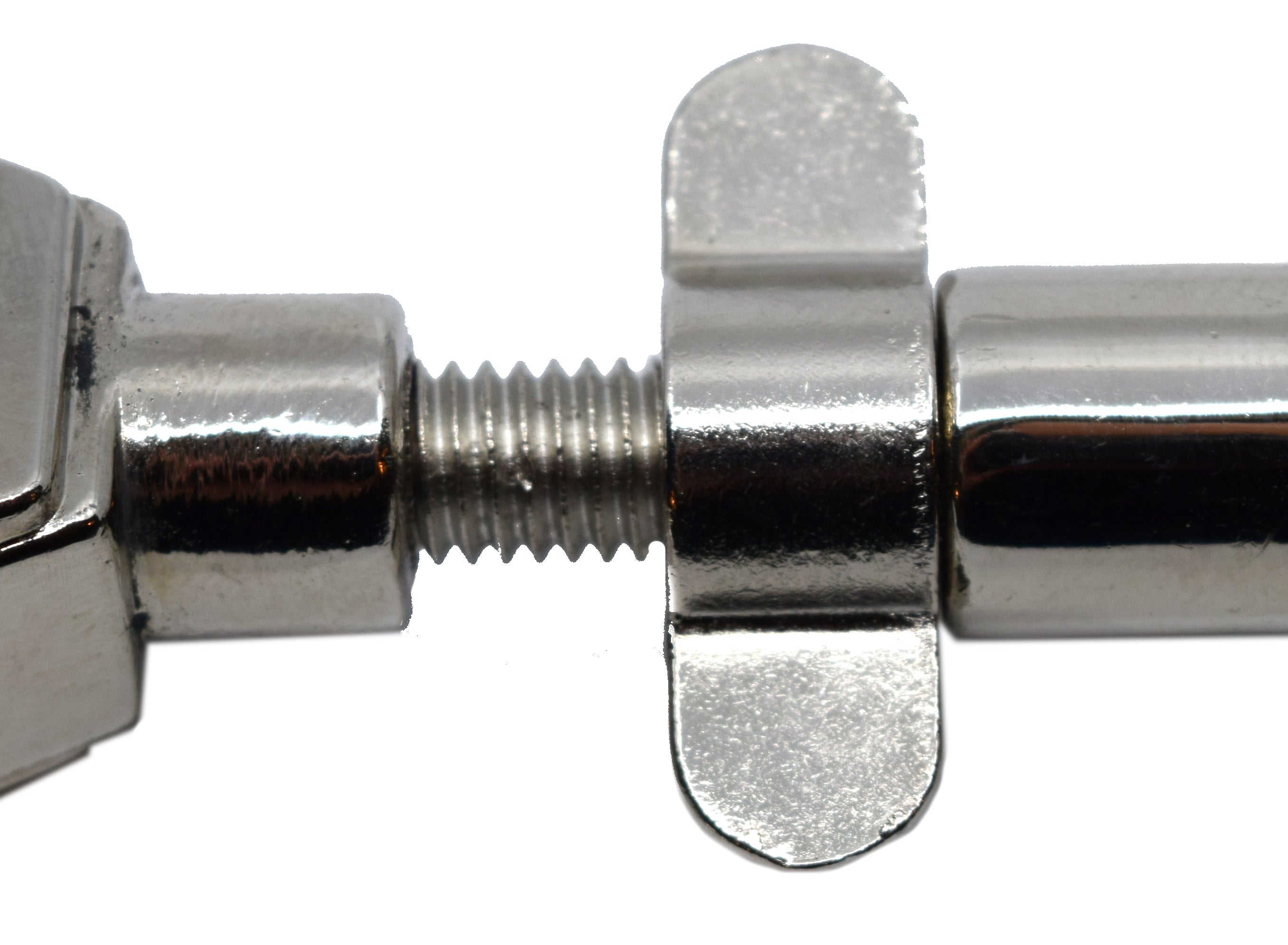 2-Prong Double-Adjustable Universal Clamp with Vinyl-Coated Jaws and Boss Head
