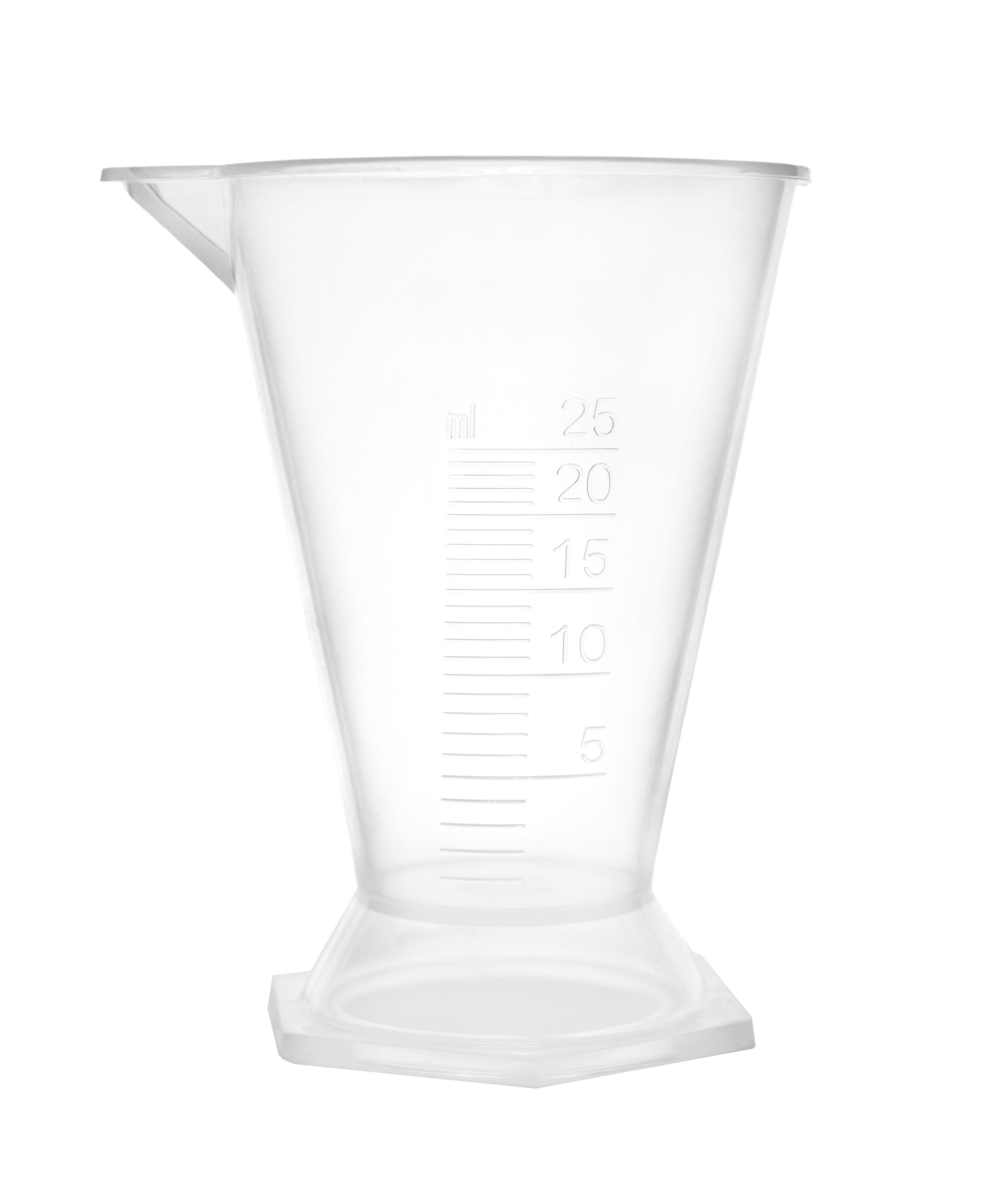 Translucent Polypropylene Conical Measure with Raised Graduations
