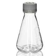 Sterile Vented Baffled-Bottom PETG Erlenmeyer Flask, USP Class VI, 500mL