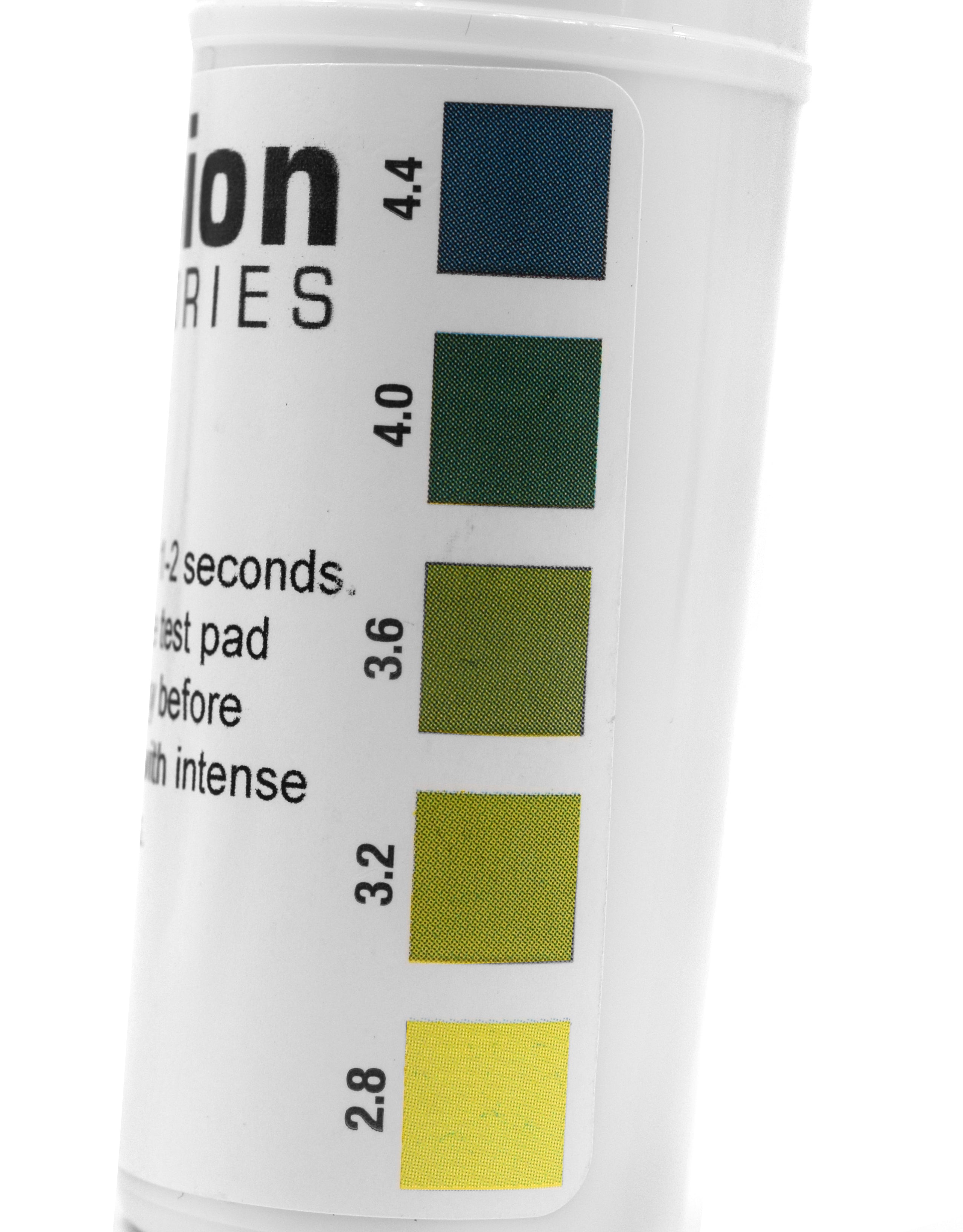 Wine pH Test Strips, 2.8-4.4 Range, 100-Vial