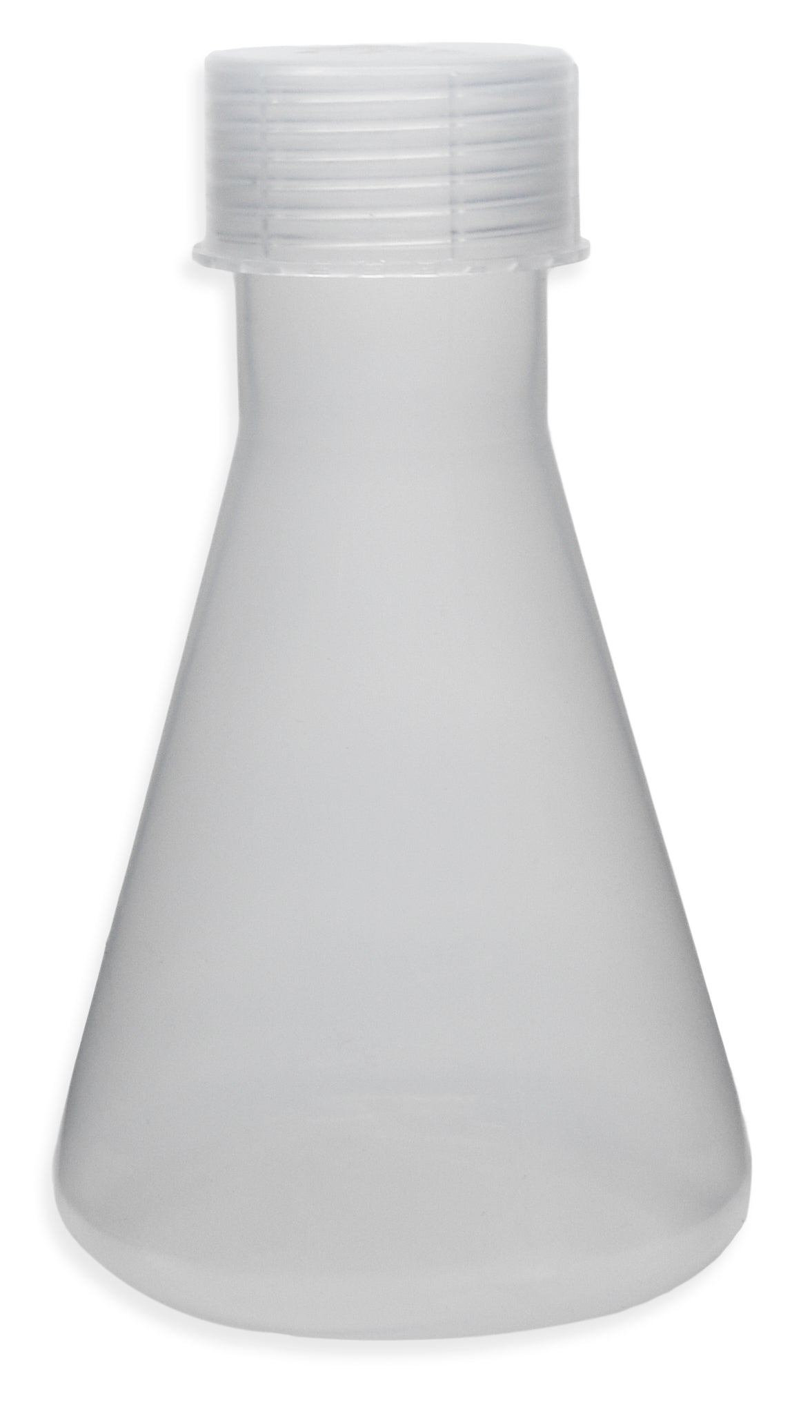 Autoclavable Polypropylene Erlenmeyer Flask with Screw Cap
