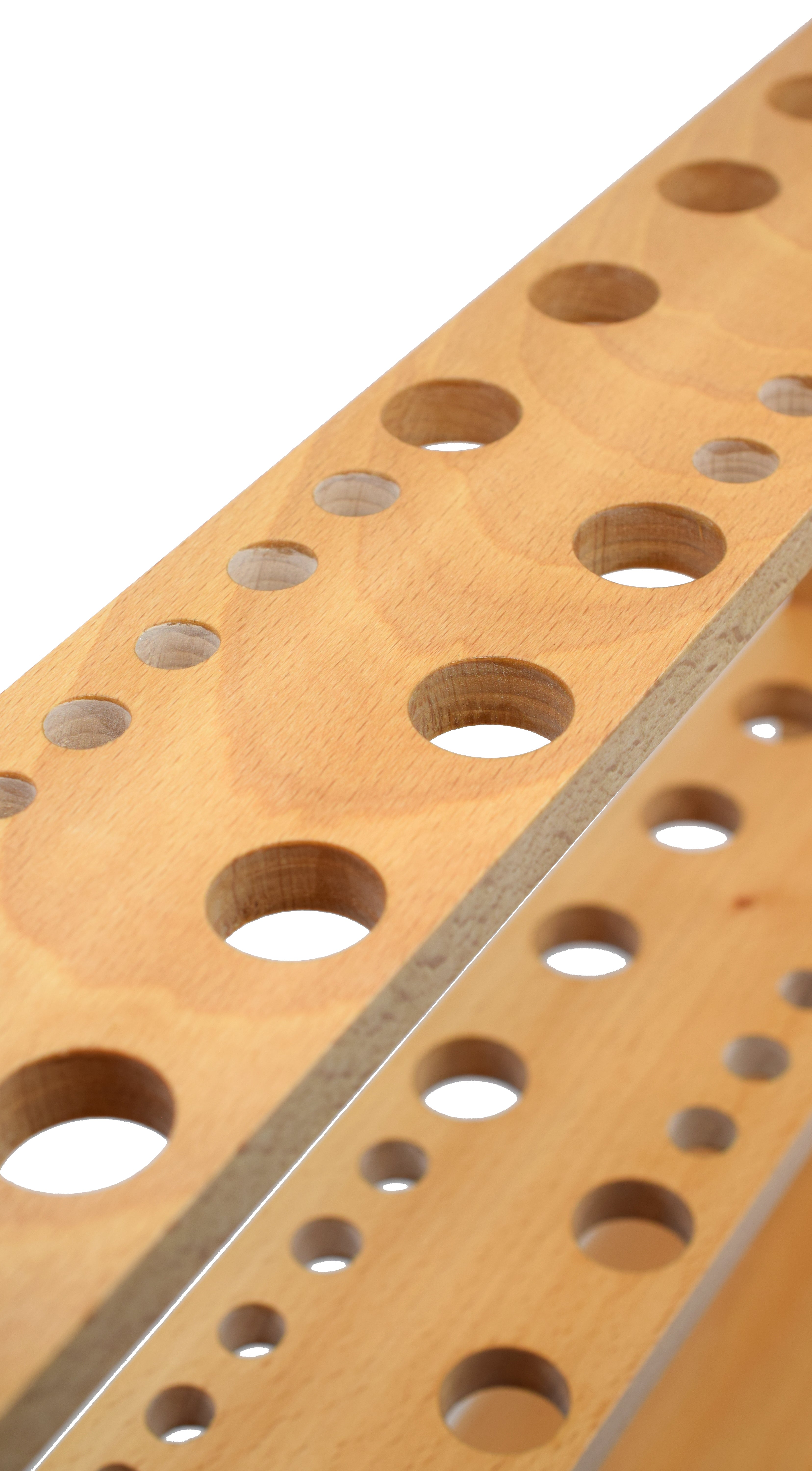 Wooden Pipette Rack for 24 Pipettes, Vertical, 16.25"
